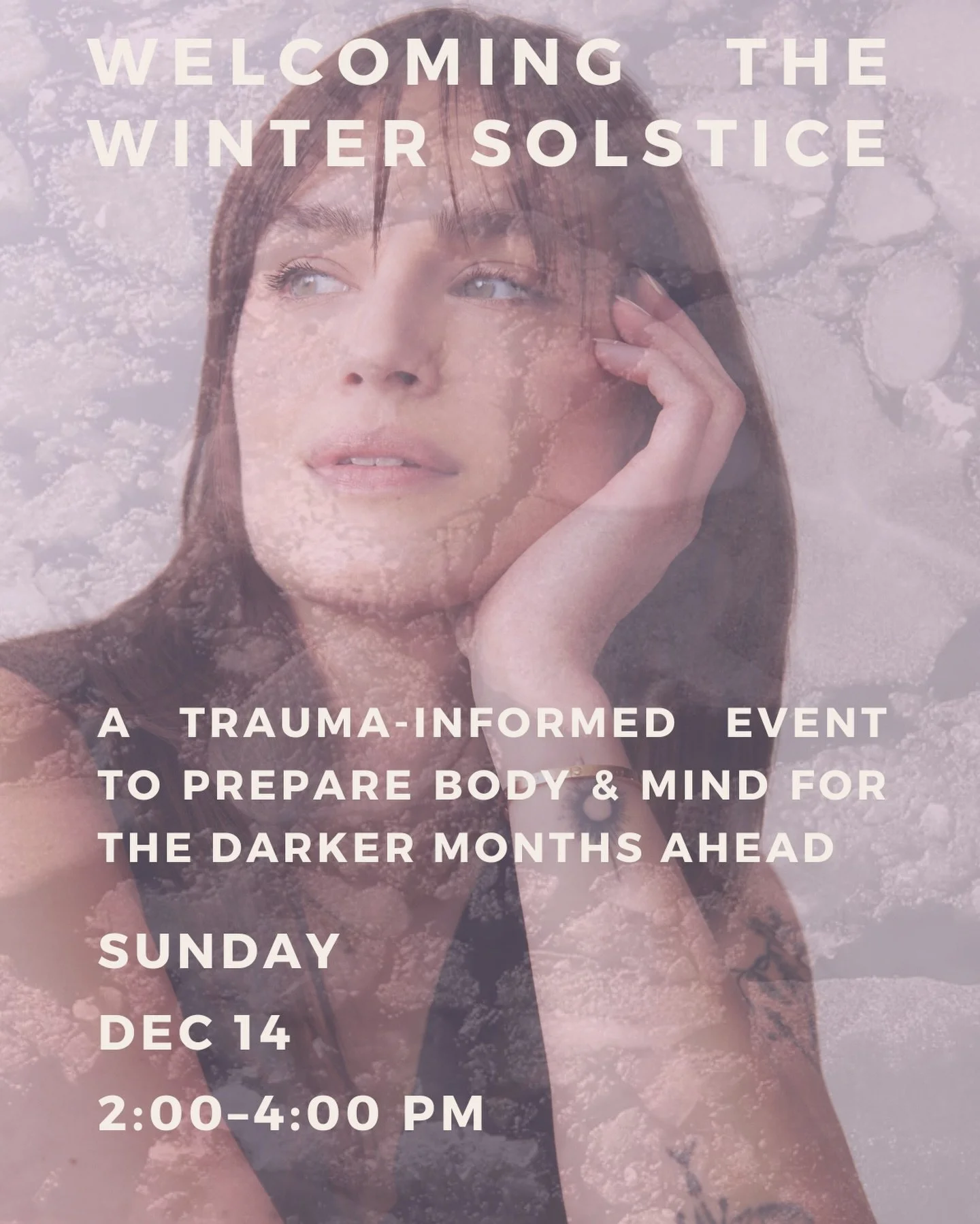 ❄️The Winter Solstice, when the coldest months are upon us, encourages deep inner reflection. The lotus can only bloom from the mud (it&rsquo;s not always pretty!). We invite you to swim together in our inner worlds and spend some time with the body 