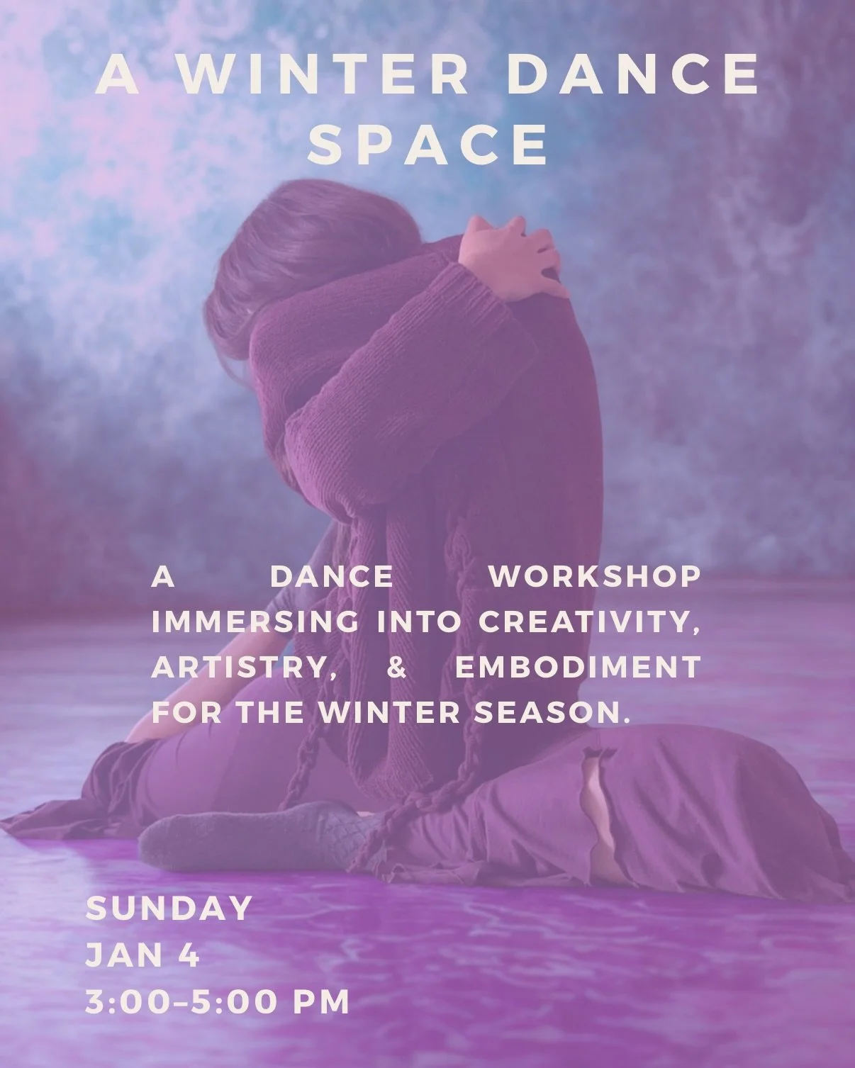 ❄️🩰A sweet event for the new year: A Winter Dance Space with @carolinehekate.art, immersing into creativity, artistry, and embodiment during this icy season✨

Winter invites us inward - a season of quiet reflection and clarity. In this workshop, we 