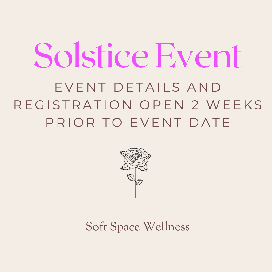 Solstice Event
