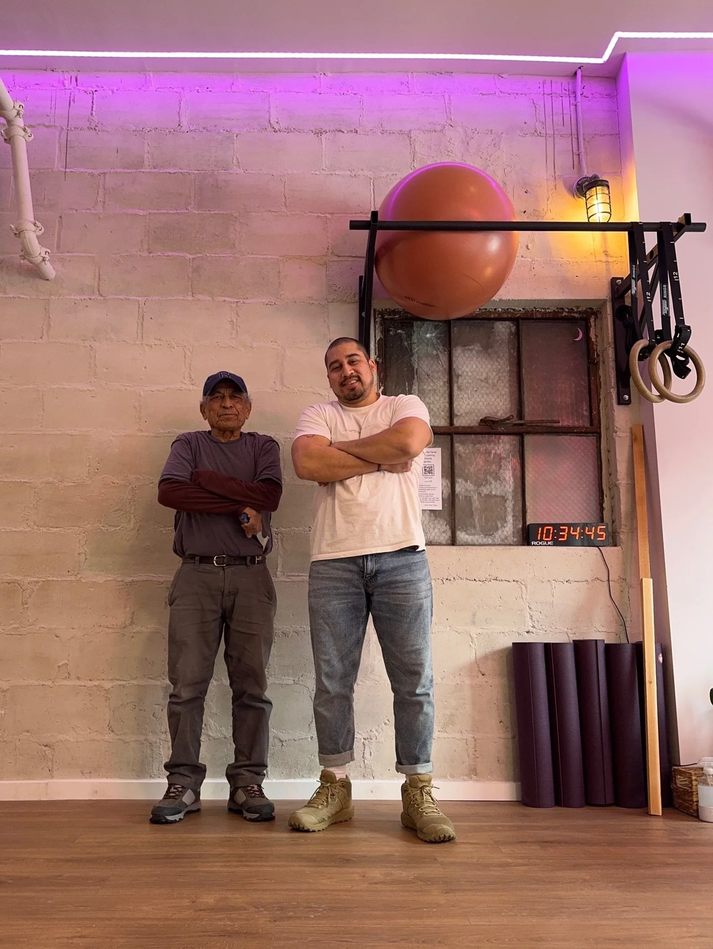 The mini reno is doooooone! 🚧

There&rsquo;s another squat rack to make classes flow better (and because you all are getting strong!), and maybe even more importantly there&rsquo;s a brand new floor throughout the entire studio side. We believe in a