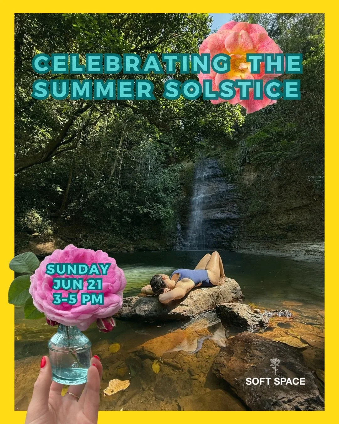 💐The Summer Solstice is near - the return of warmth, openness, and we hope lots and lots of joy. 

@karolinakristina is here to usher in this transition with you on Sunday, June 21st from 3-5pm, honoring the Sun&rsquo;s peak power &amp; the year&rsq