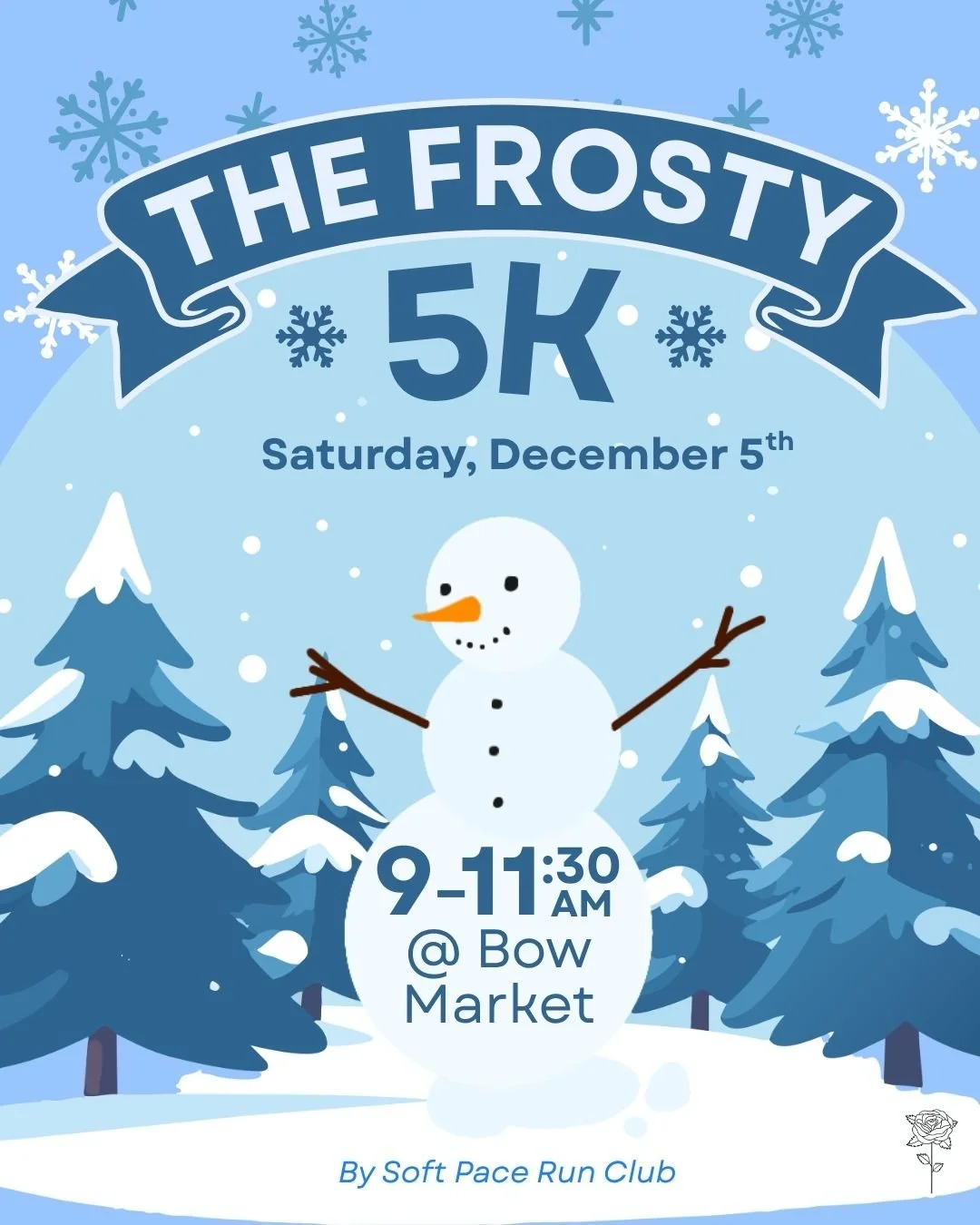 The Soft Pace Run Club's Frosty 5k!