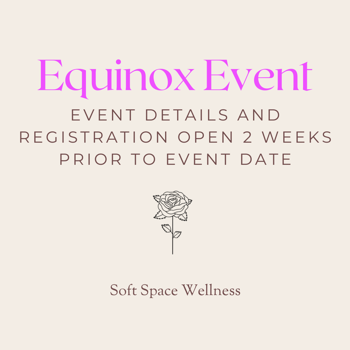 Equinox Event