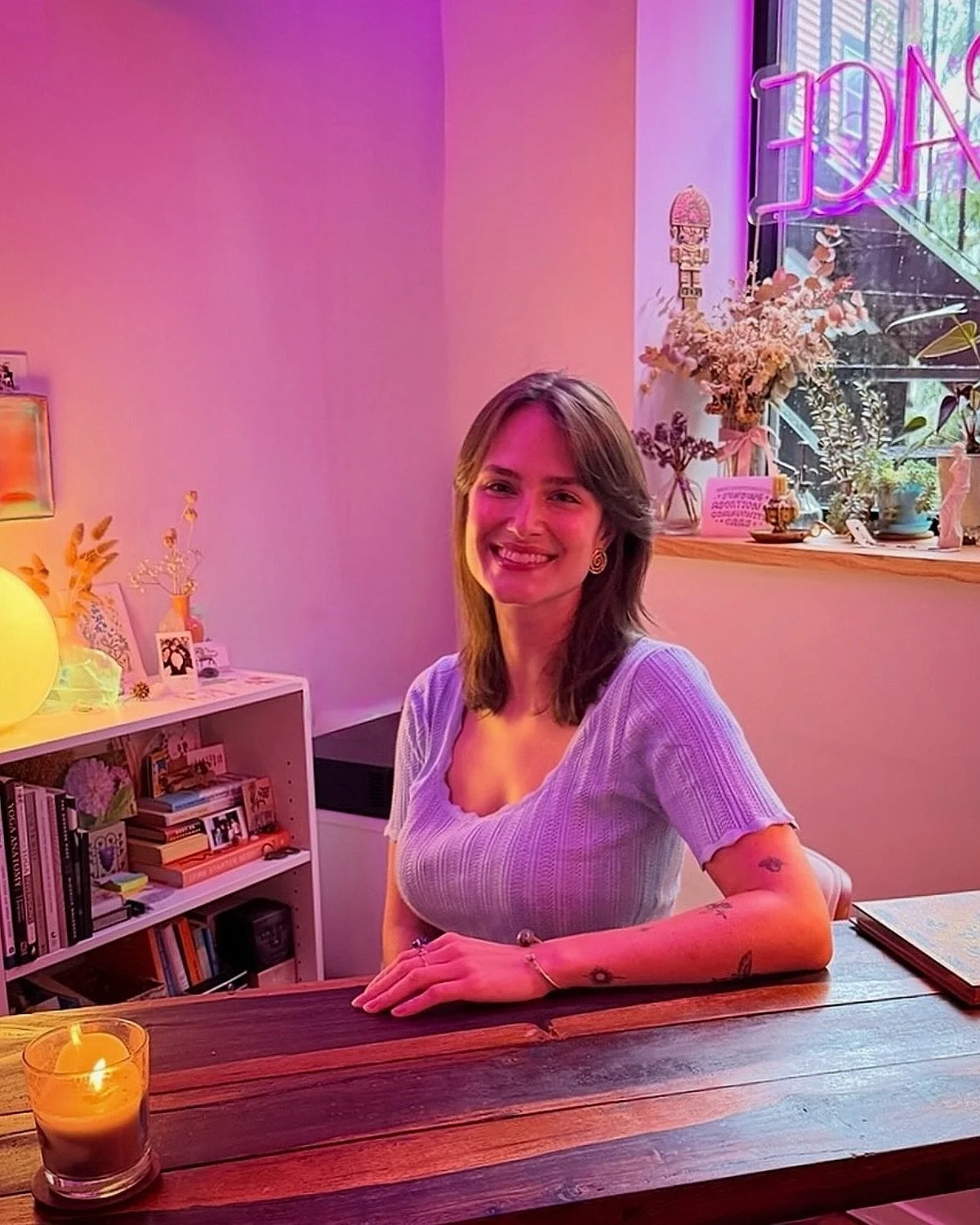 Karol&iacute;na is joining the Soft Space team in a more official capacity after having hosted many events here, and traveling through her own physical strength building journey in our programs over the years. She will be adding her special touch to 