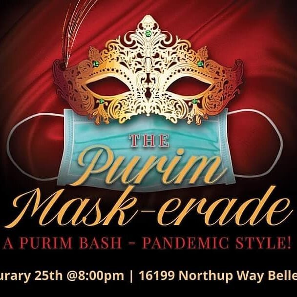This Purim, we are not letting a pandemic get in our way! Put on a mask (or two), and come party together with fellow young Jews, as we experience the joy of the holiday in the most Covid-19 safe way possible! 

~Hear the story of Purim with the Megi