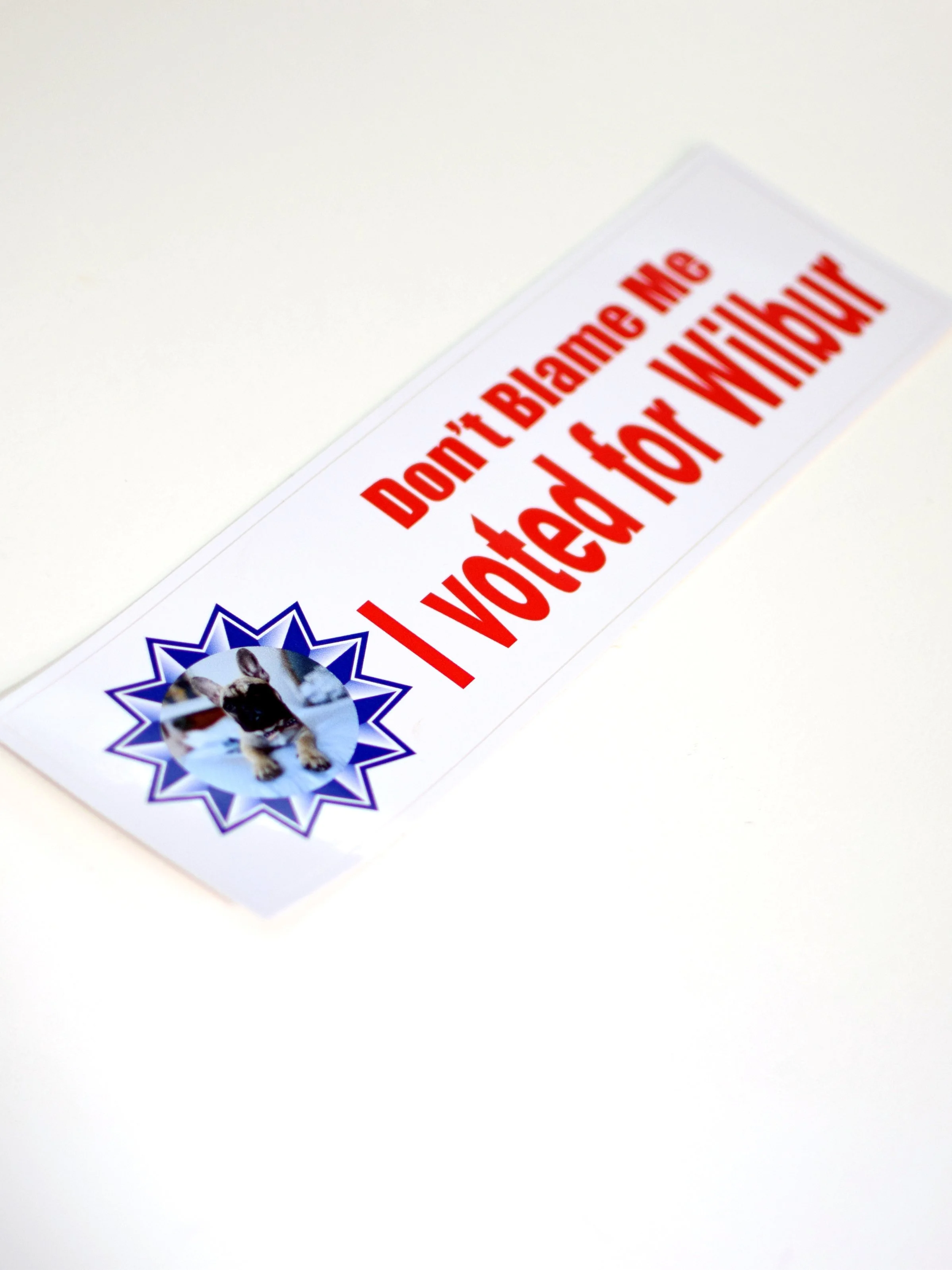 Don't Blame Me Sticker
