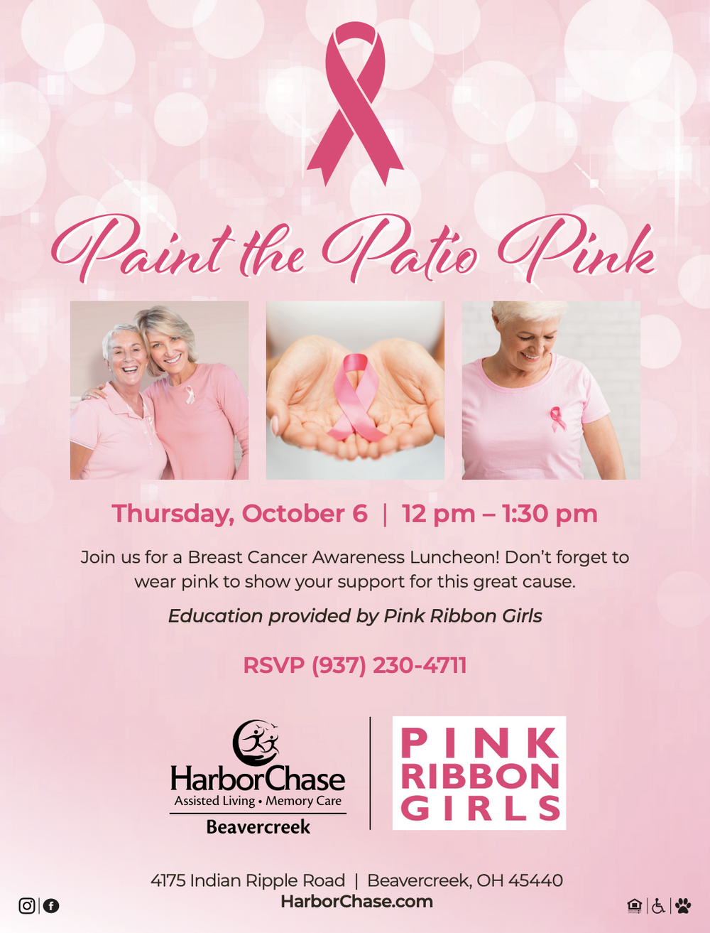 Paint the Town Pink Event - Dayton Event — Pink Ribbon Girls