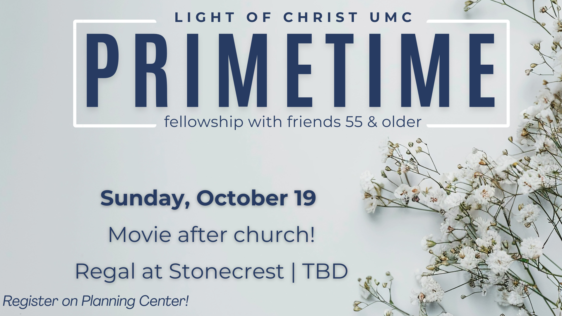 Primetime - October Gathering