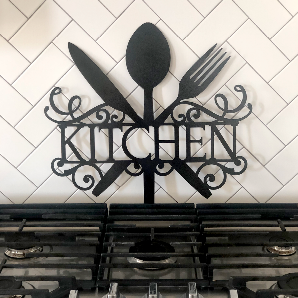Metal Kitchen Sign — Pro Metal Art