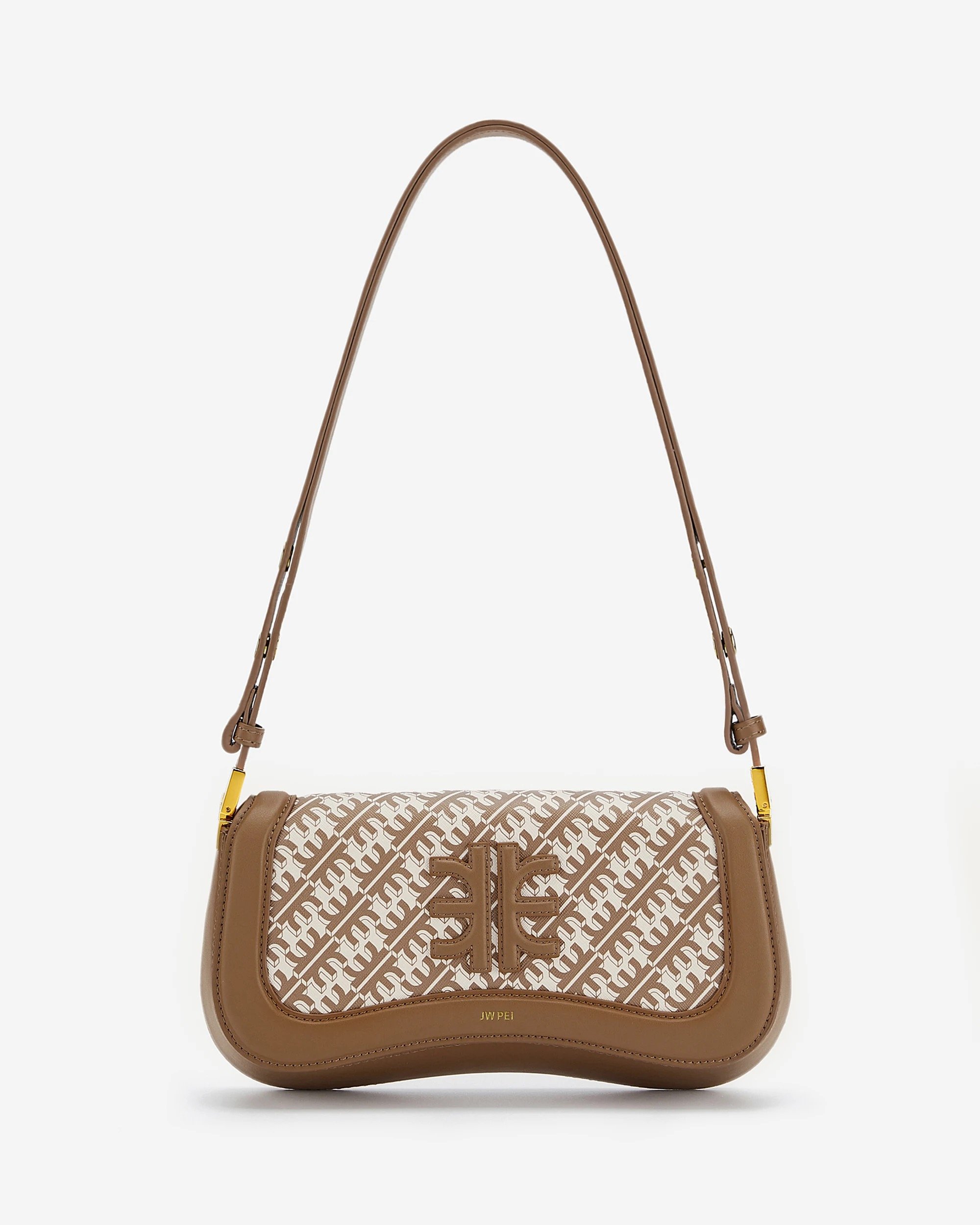 JW PEI Joy Bag in brown monogram