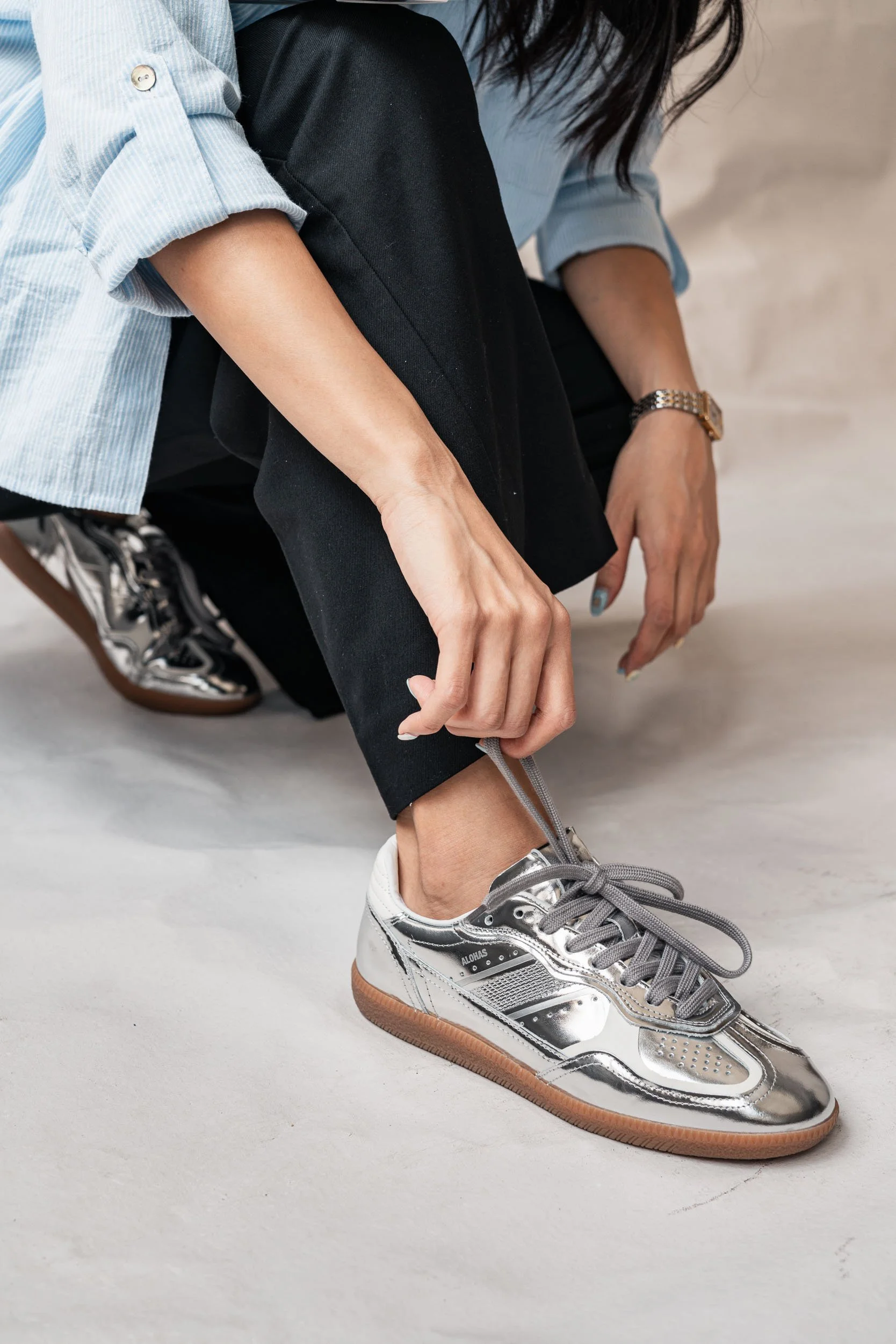 ALOHAS Is Nailing The Silver Trend With Sustainable Sneakers Becoming 