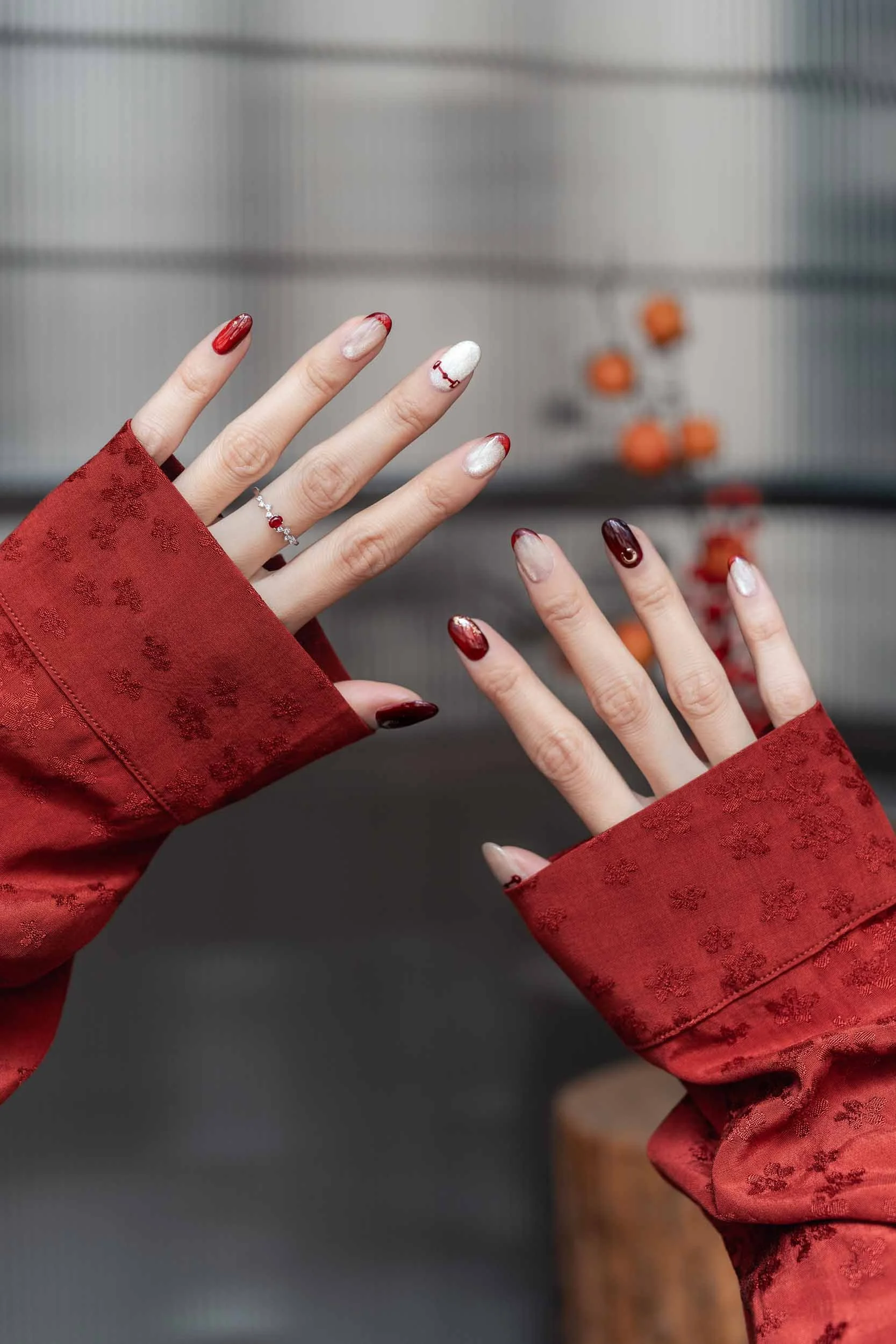 becoming-carmen-chinese-new-year-horse-2026-red-silver-manicure-nails