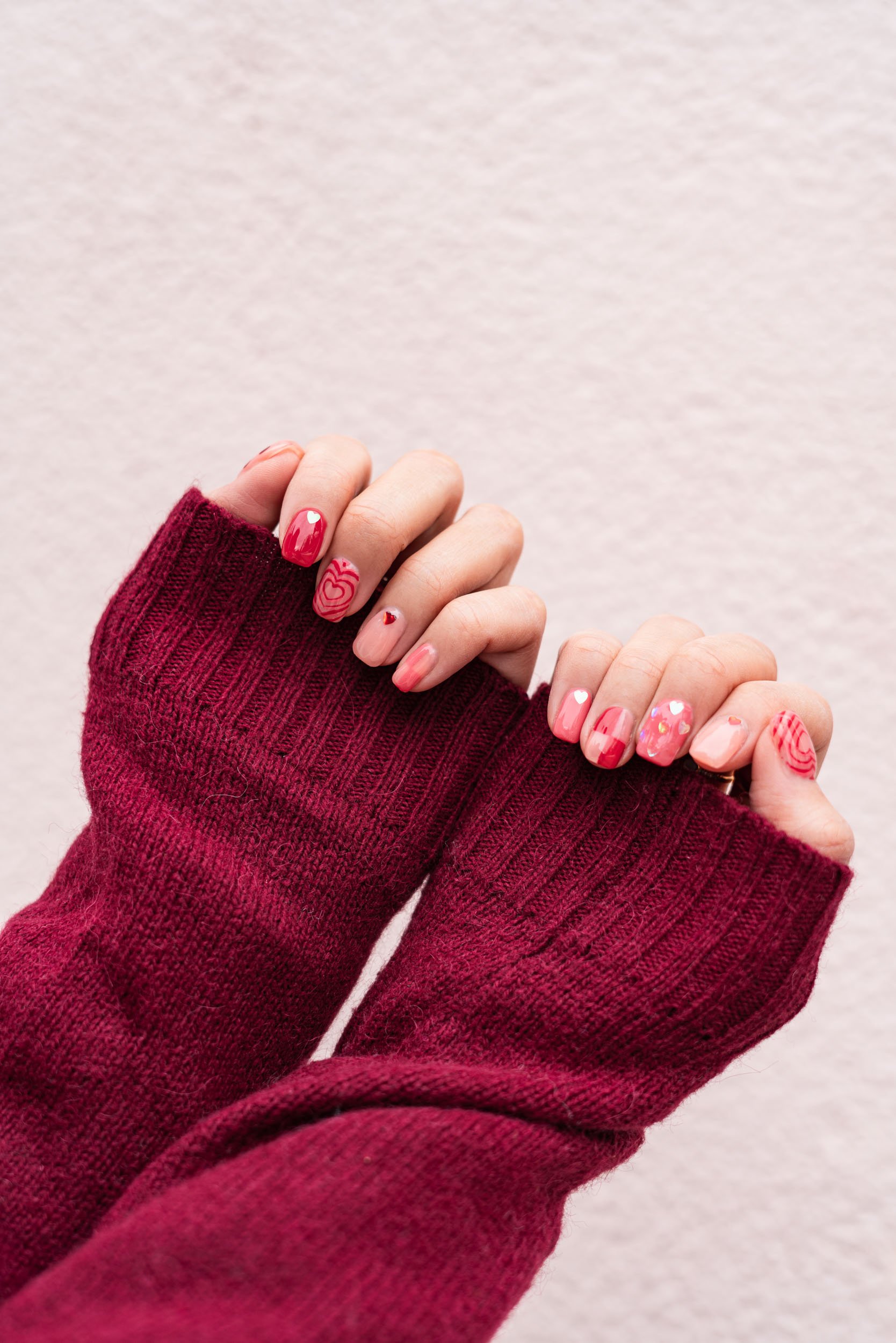 Valentine’s Day Nails: Pinking of You — Becoming Carmen
