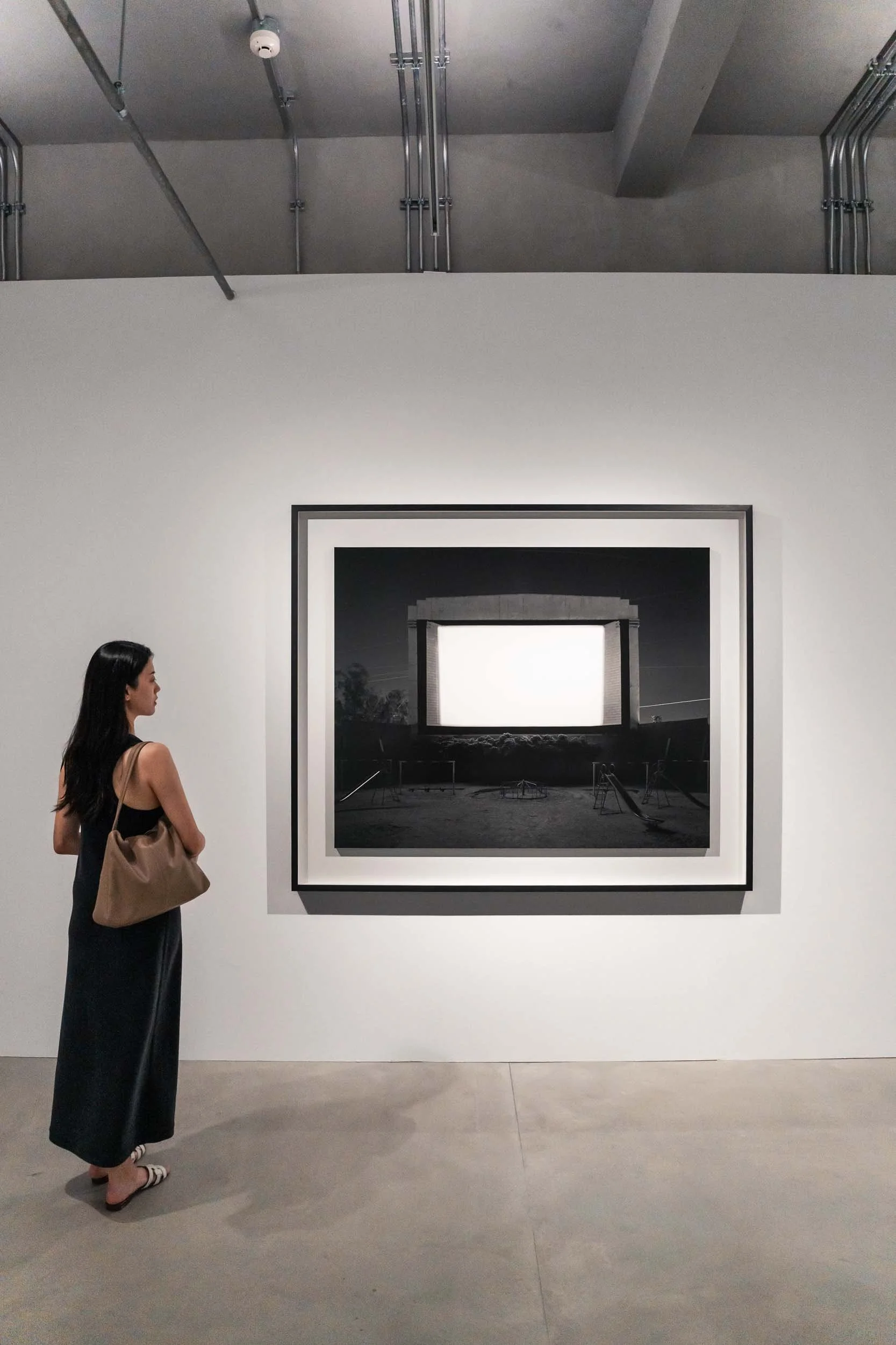 Hiroshi Sugimoto, Tri-City Drive-In, San Bernardino, 1993 in (In)visible Presence at Dib Bangkok