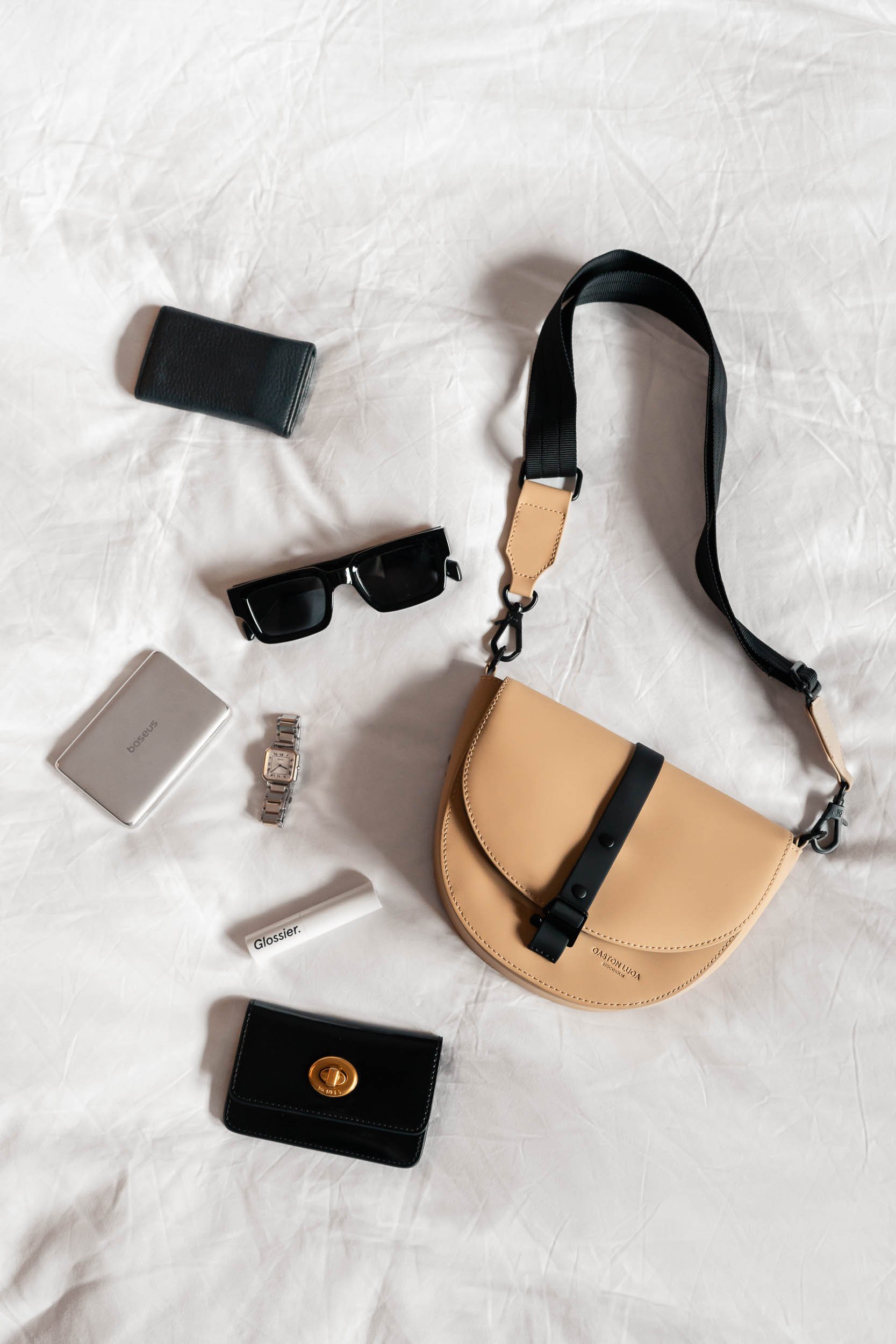 Designer Look, Everyday Budget: The Spläsh Half Moon Crossbody Bag by Gaston Luga