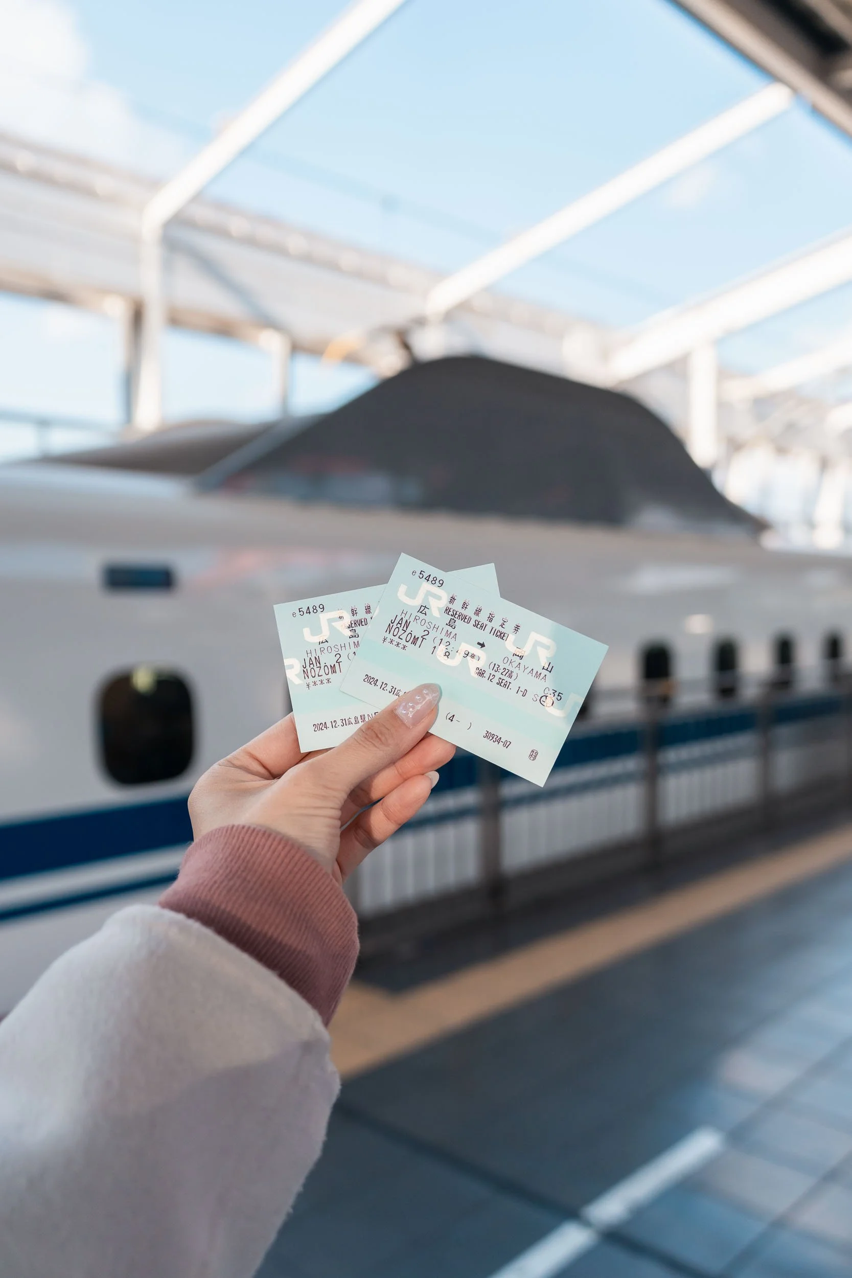 becoming-carmen-travel-guide-japan-okayama-city-shinkansen-jr-bullet-train