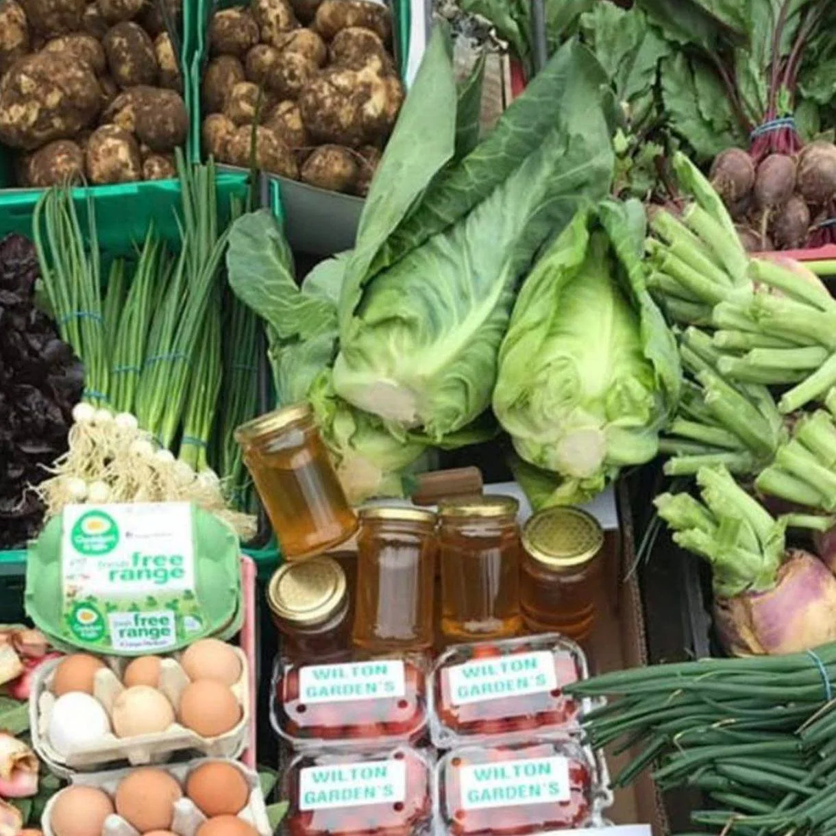 Do you like to visit your local Farmers' market?

They are a great place to meet local producers and get the freshest produce. There is nothing like fresh fruit, veg and even flowers grown locally 🍎🥦🌸

Why not pay a visit to your local market?
Che