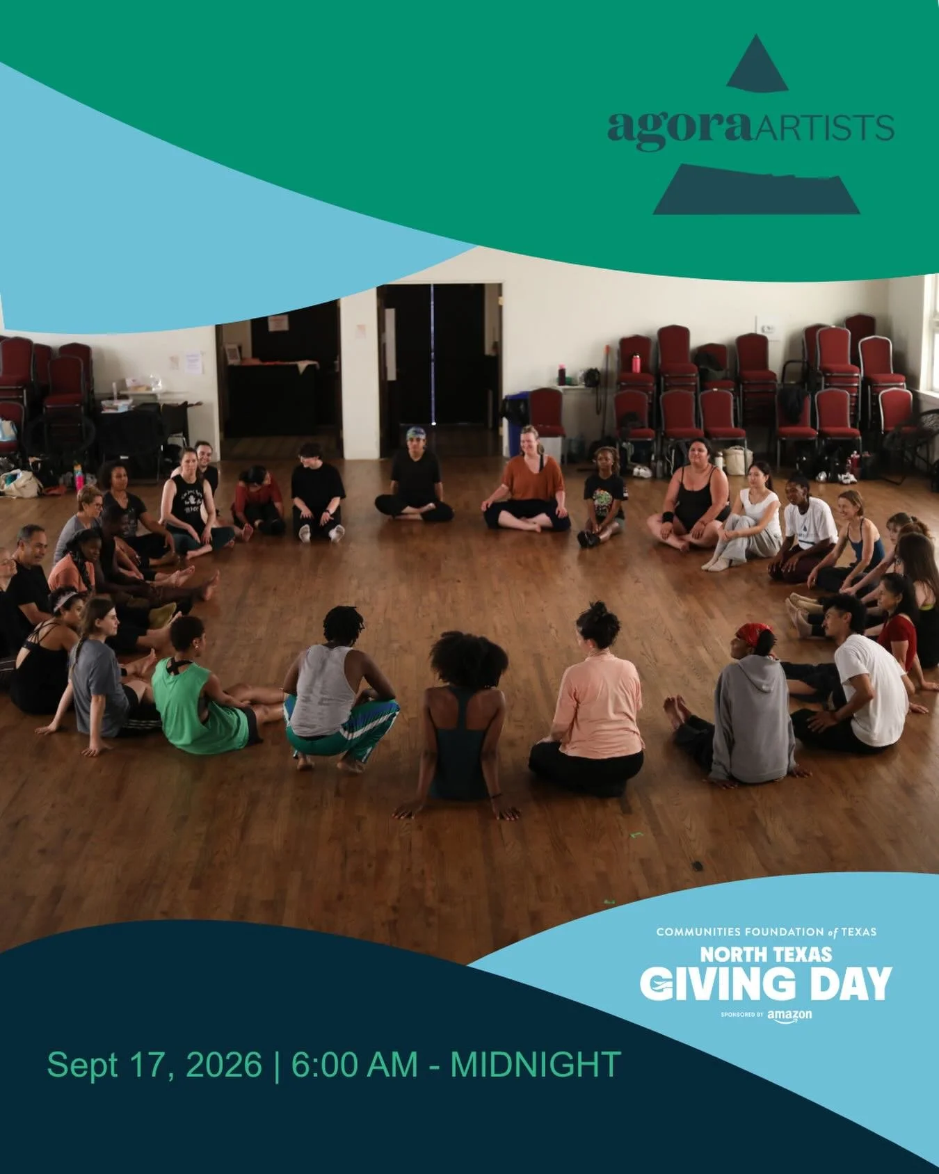 Keep Dallas Dancing🪩🕺
This online giving event helps invest in Dallas dance.

Your support will directly impact:
🌟Supporting dancemakers through Seeds and DIDF
🌟Pop-Up Classes for local artists
🌟Bringing resources to the Dallas dance community

