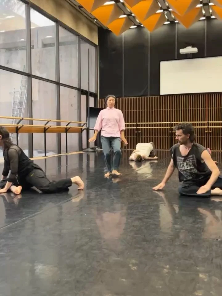 @slowdanger__ &amp; friends have arrived to Dallas for show week @eisemanncenter 🥳

Choreographers: @slowdanger__ 
#dallas #showweek #support