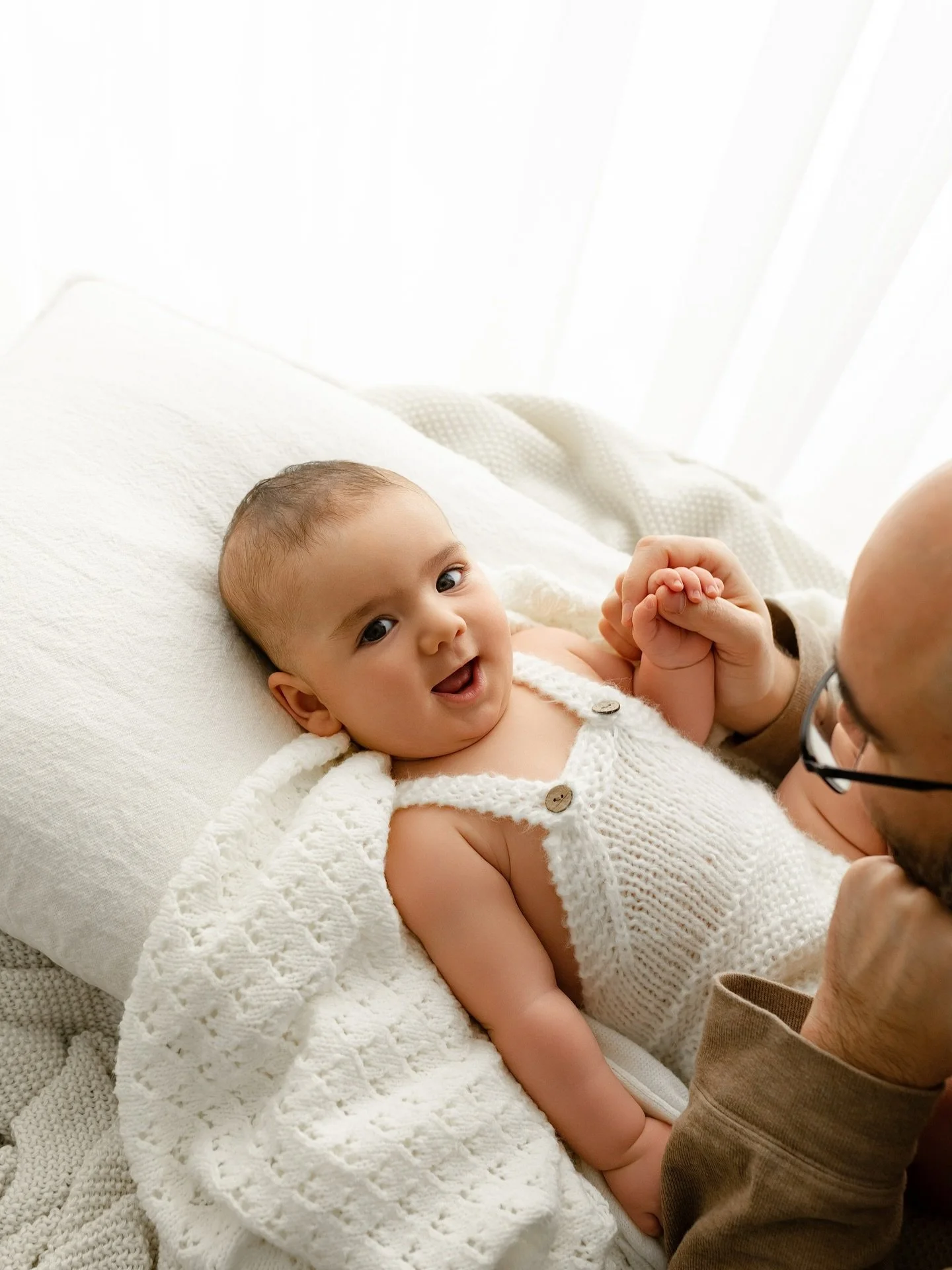 There is no ego boost quite like a baby belly laughing because they think you&rsquo;re so funny (and this little guy did!) 🤍
