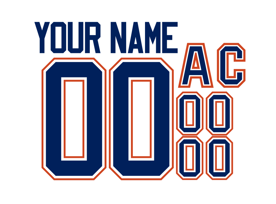 Edmonton Oilers 2022-Present Away Jersey Kit