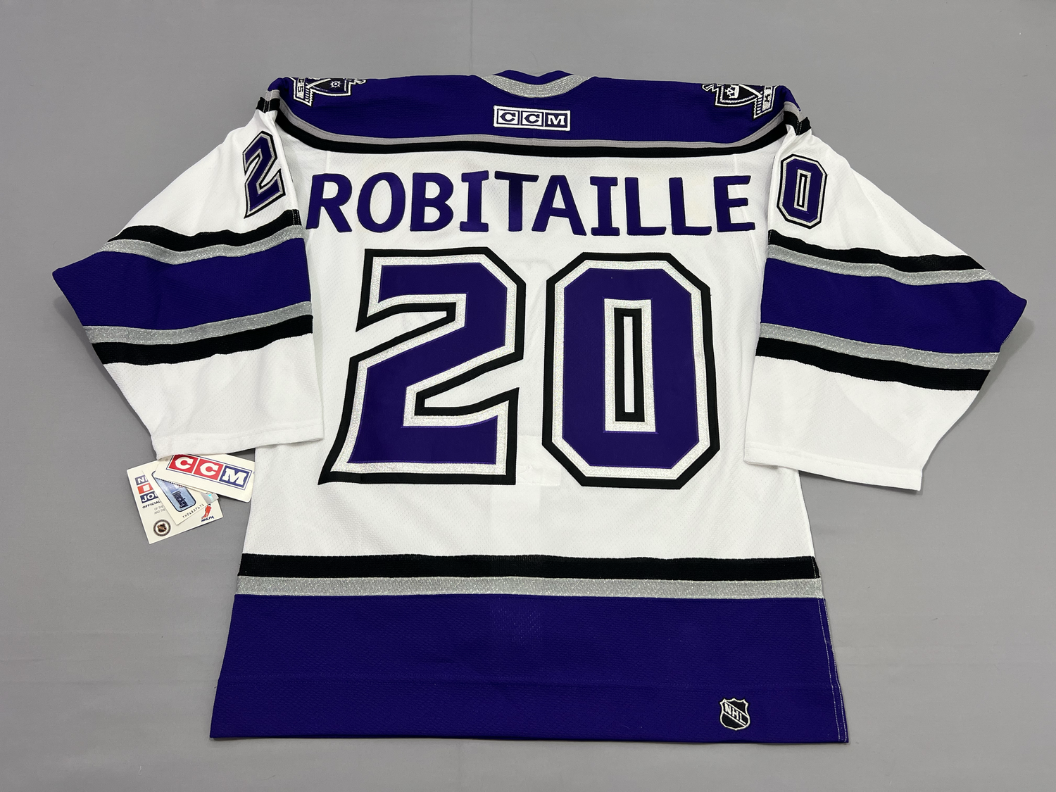 RARE * LA Kings Luc Robitaille Hockey Jersey - Reverse Retro - NEW