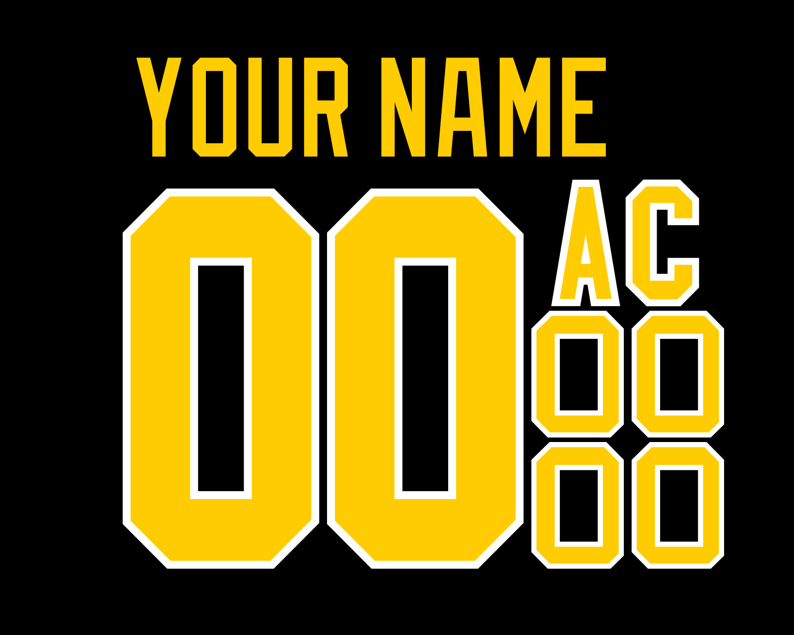 Pittsburgh Penguins 1988-92 Black Jersey Kit
