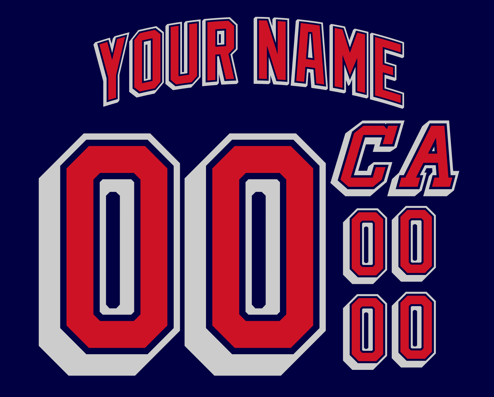 New York Rangers Reverse Retro 1.0 Jersey Kit