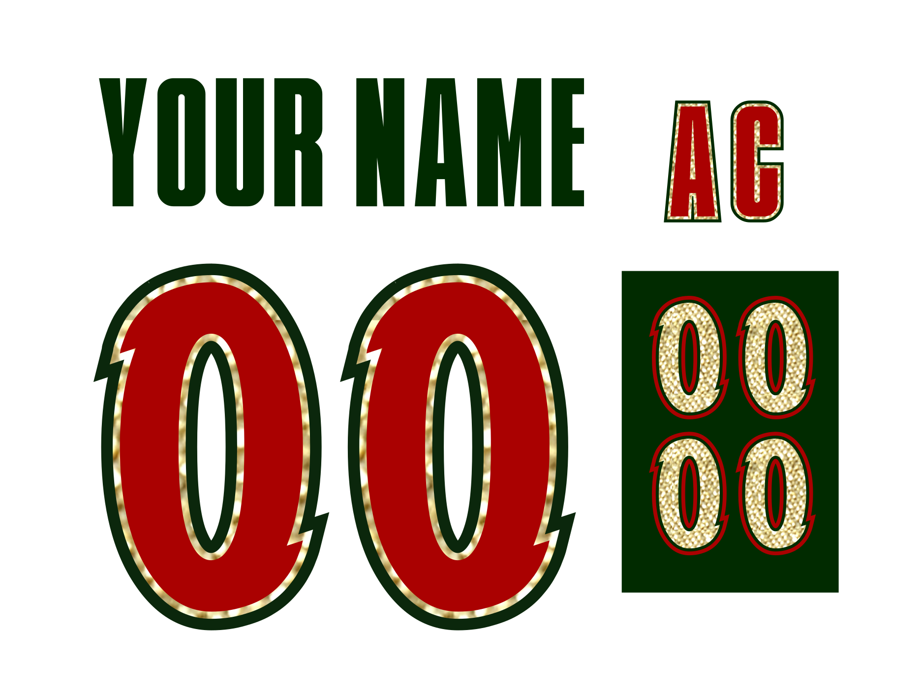 Minnesota Wild 25th Anniversary Customization