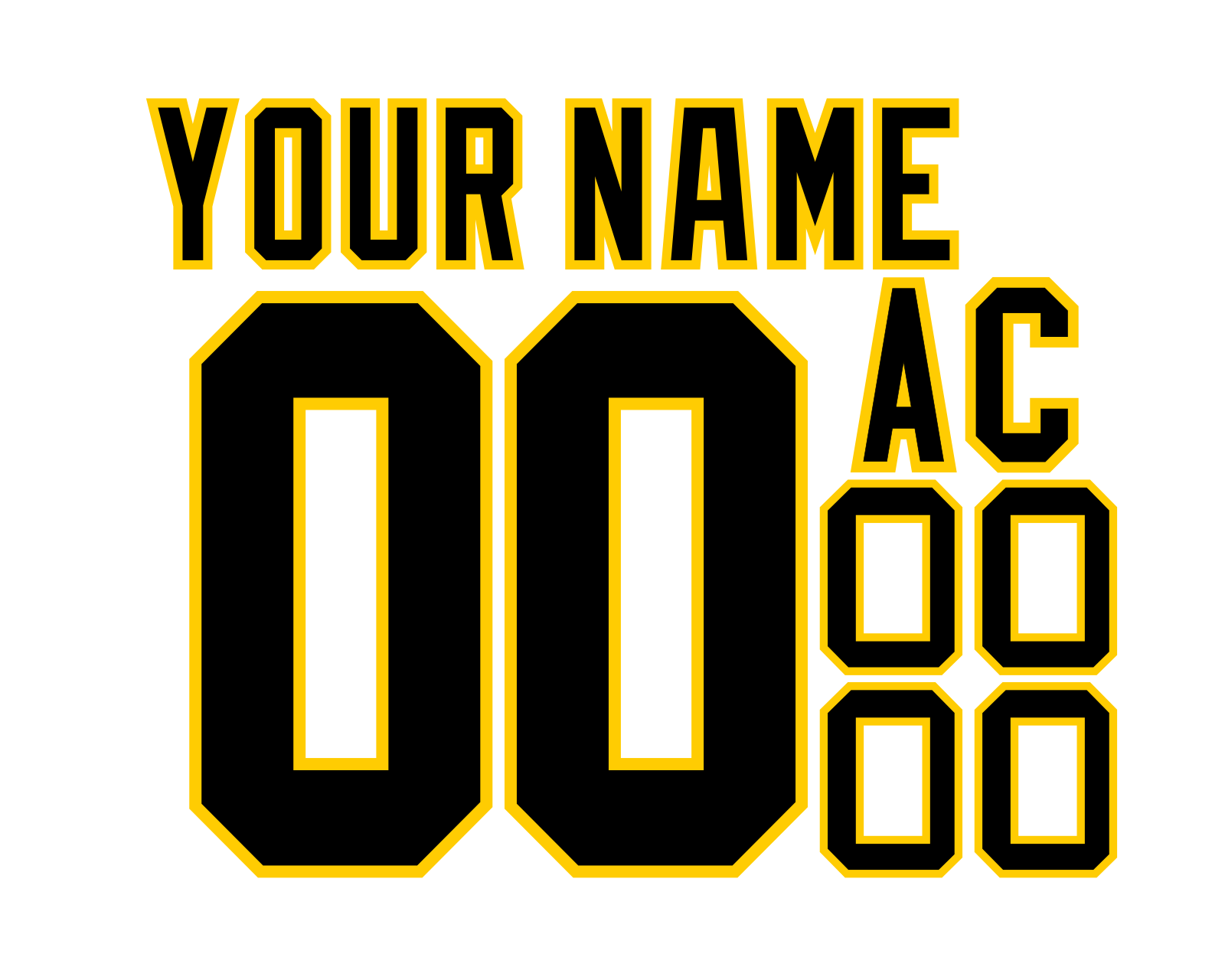 Pittsburgh Penguins 1992-2002 White Jersey Kit