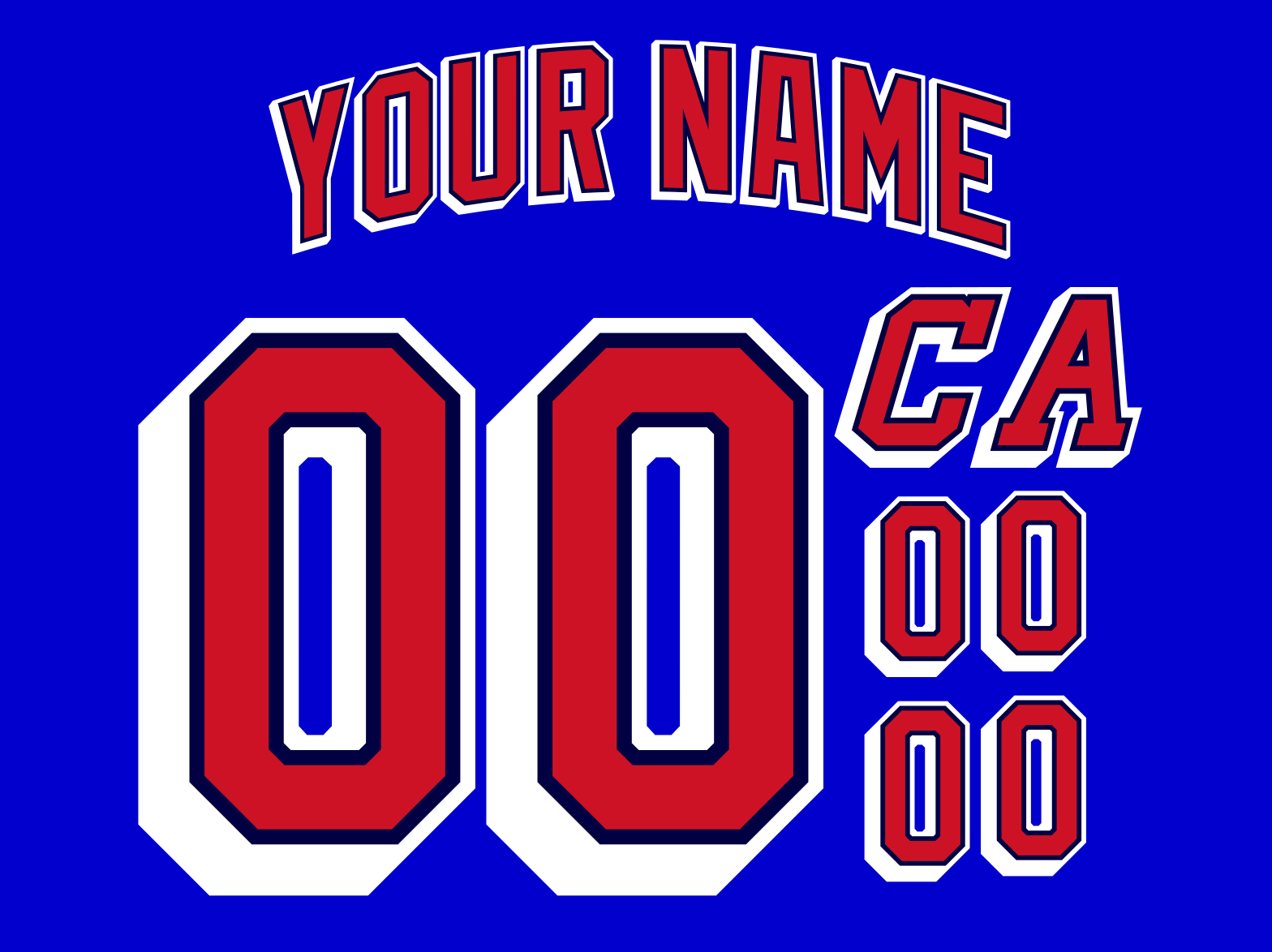New York Rangers Reverse Retro 2.0 Jersey Kit