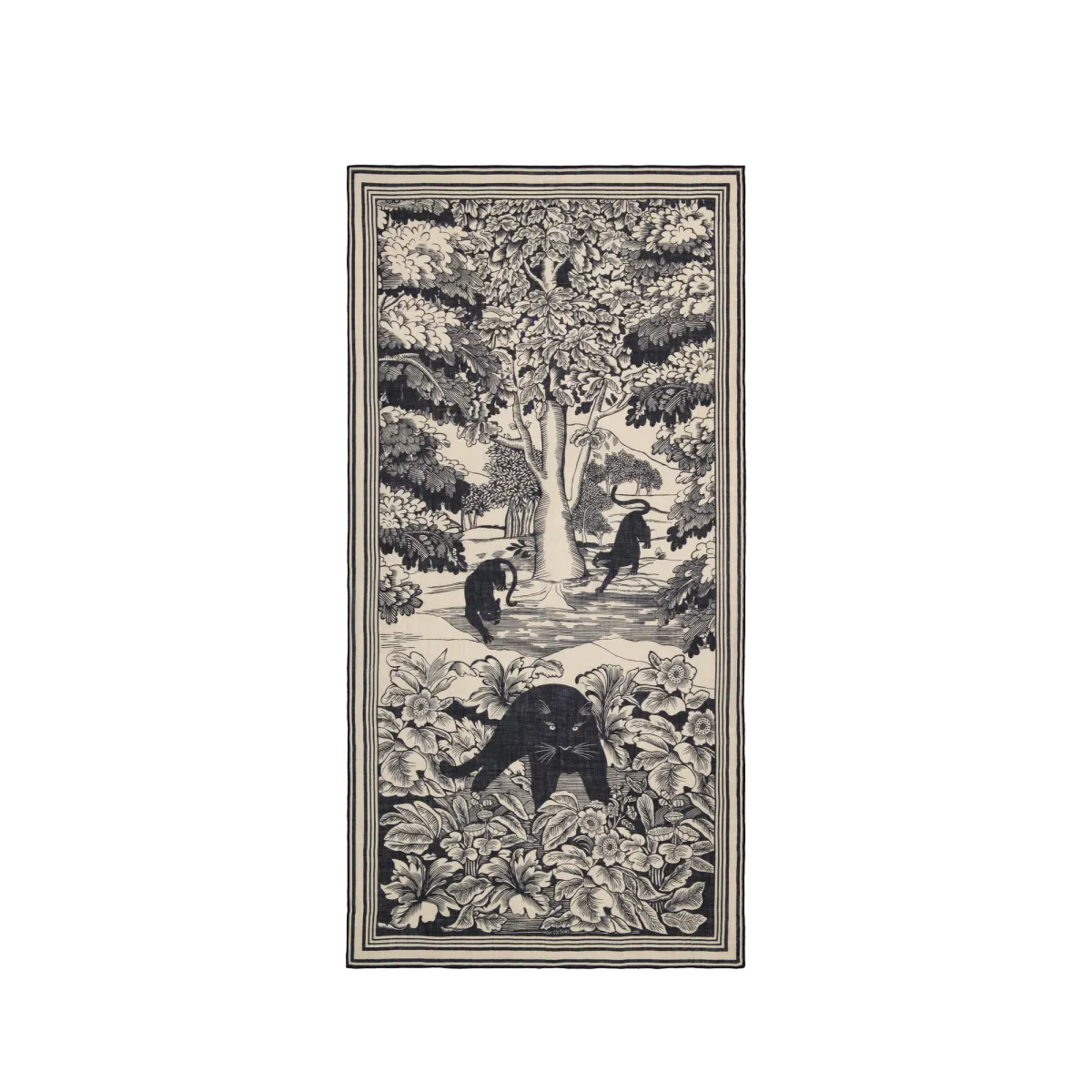 Inoui - Scarf 90 Panthere Natural