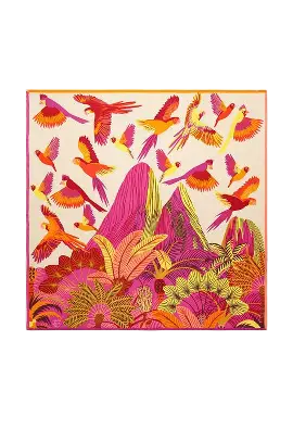 Inoui - Scarf Carre 100 - Rio Pink/Rose