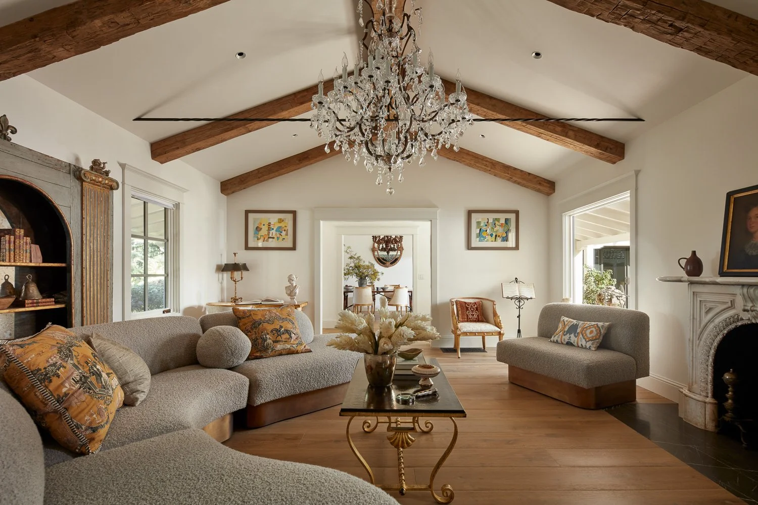 traditional english house in hancock park