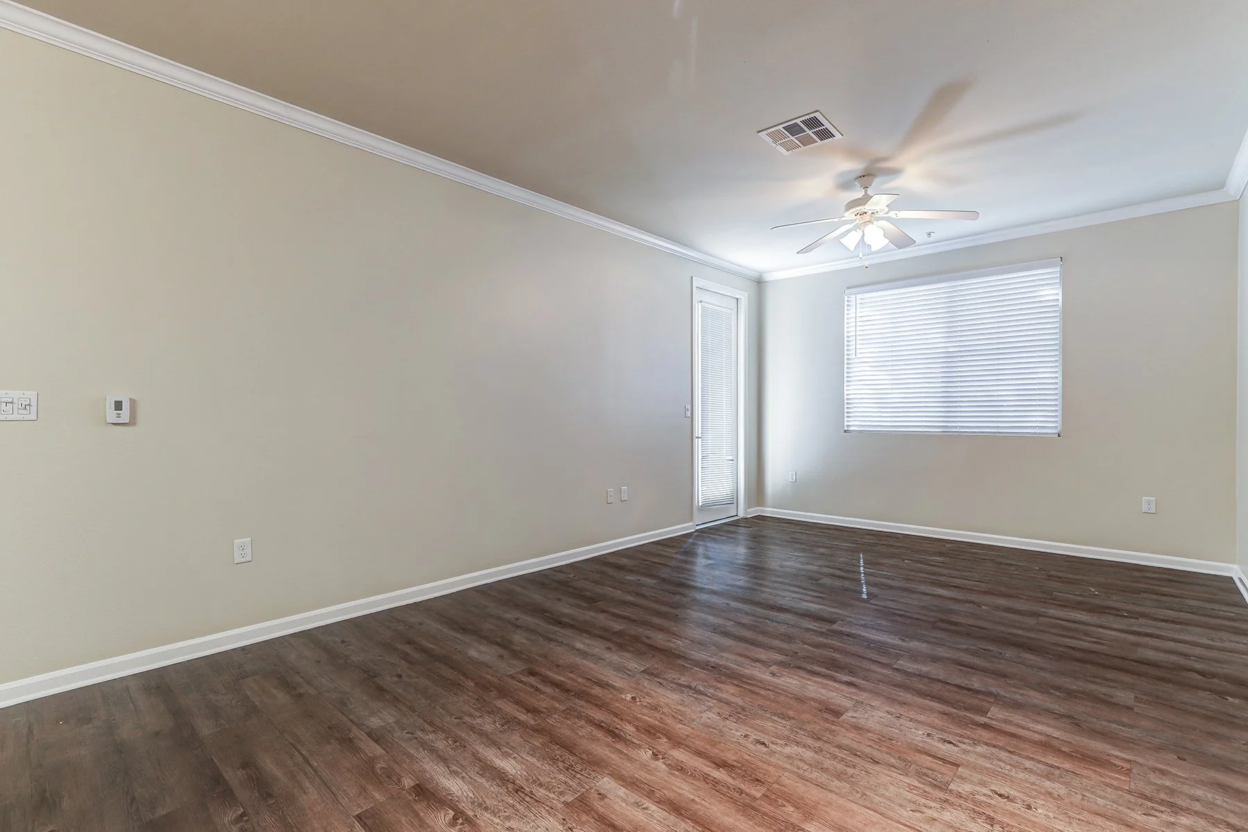 The livingroom in a 2-Bedroom unit at Cantabria
