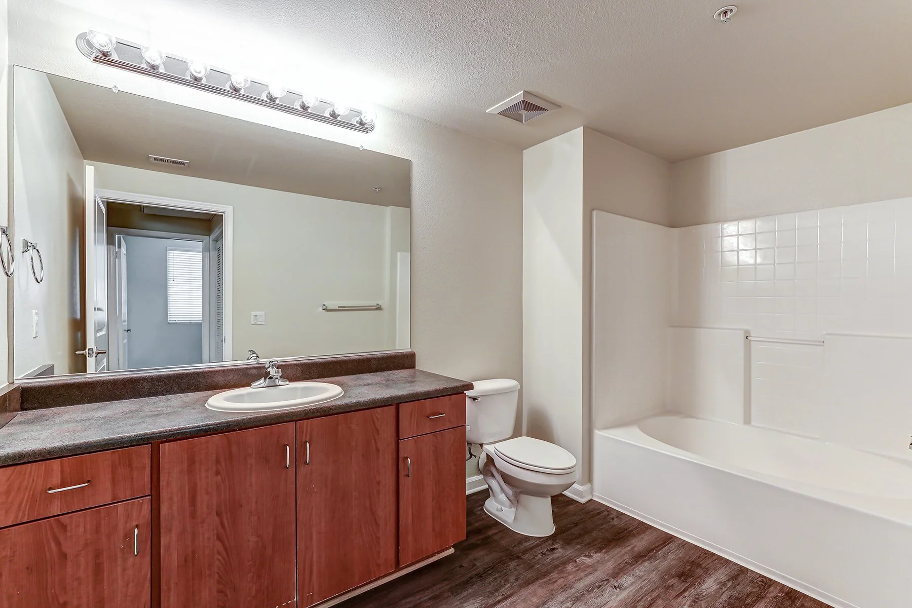 The bathroom in a 2-Bedroom unit at Cantabria