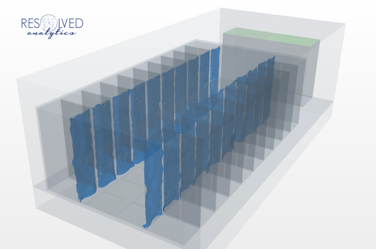 Isosurface of 12C Supply Air