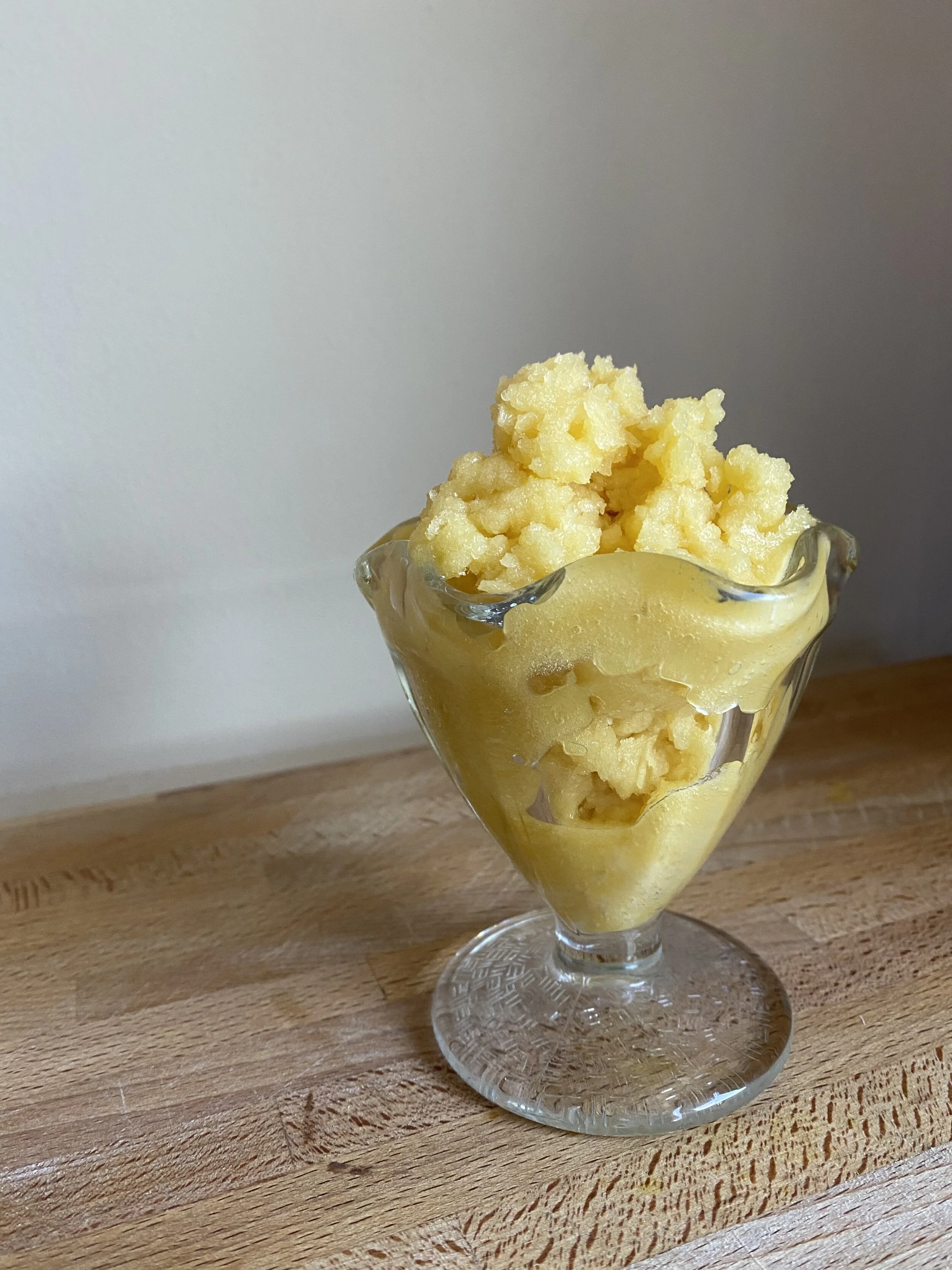 Mango Chutney Granita