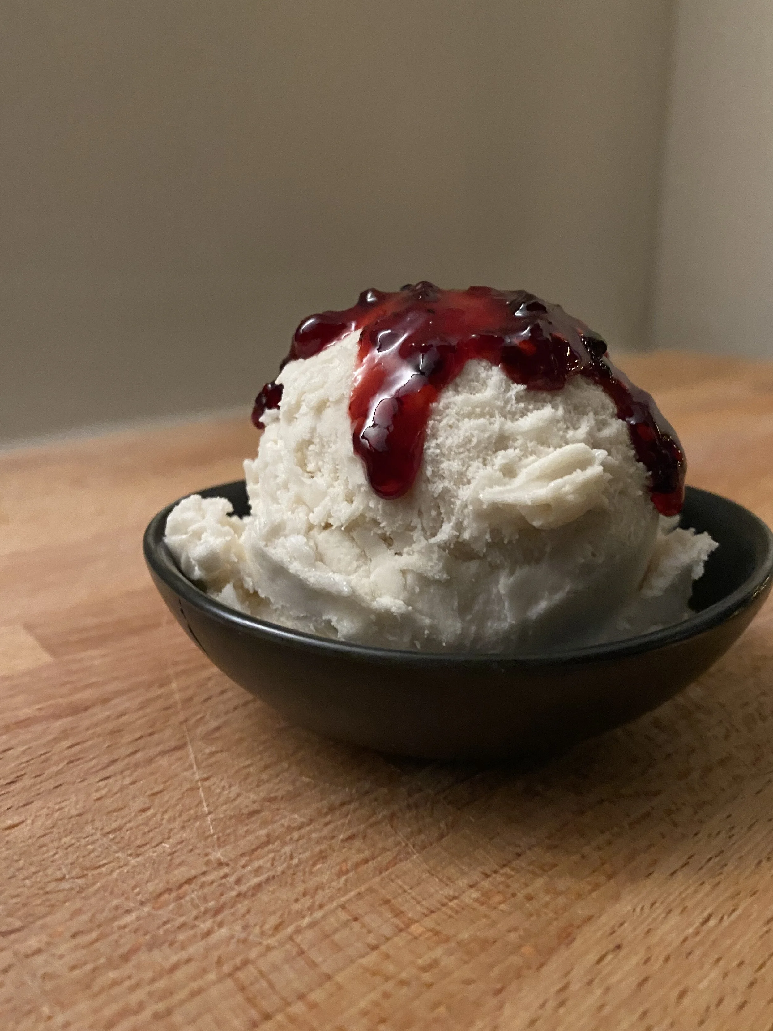 Poured over Ice Cream