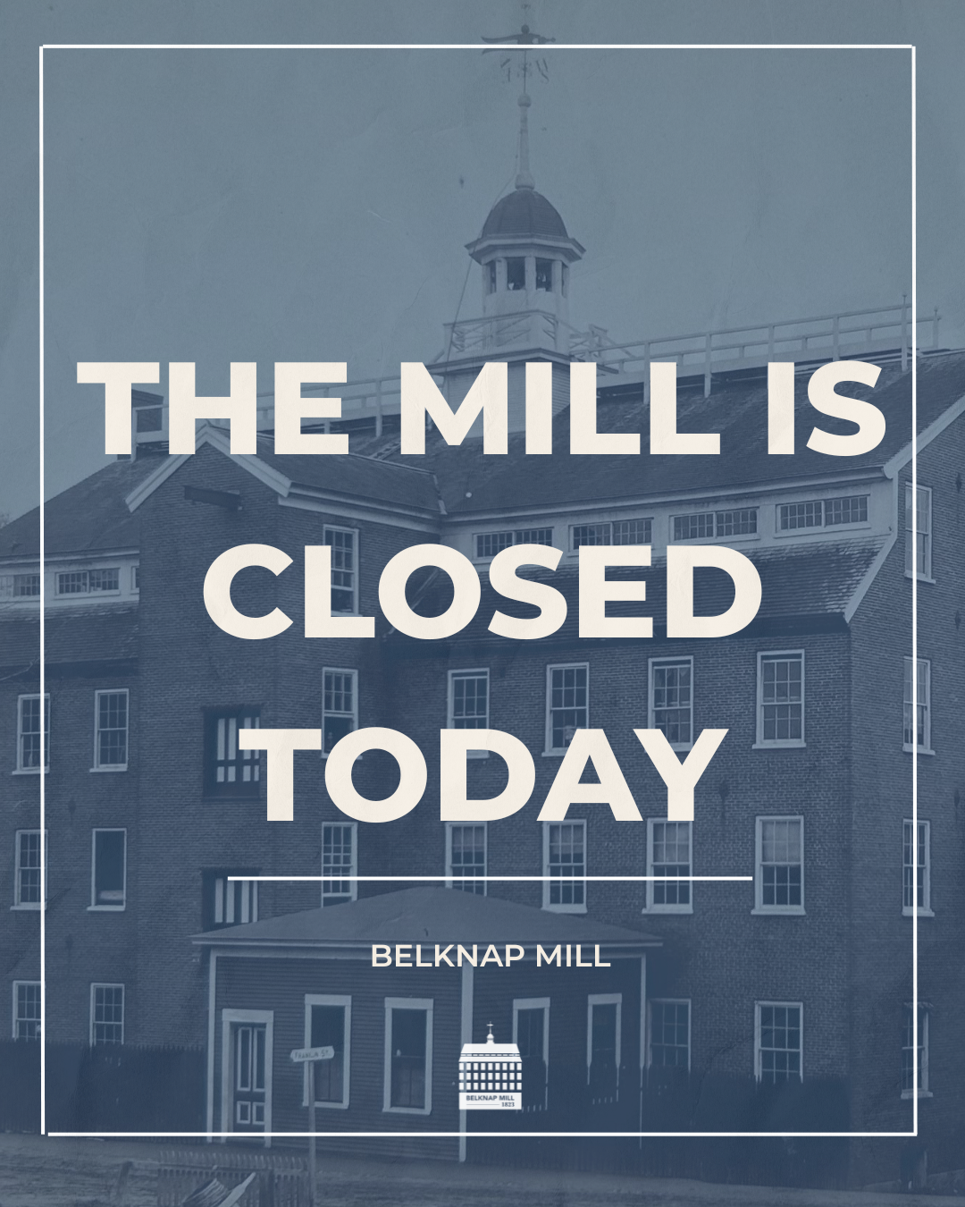 Closed Today 
