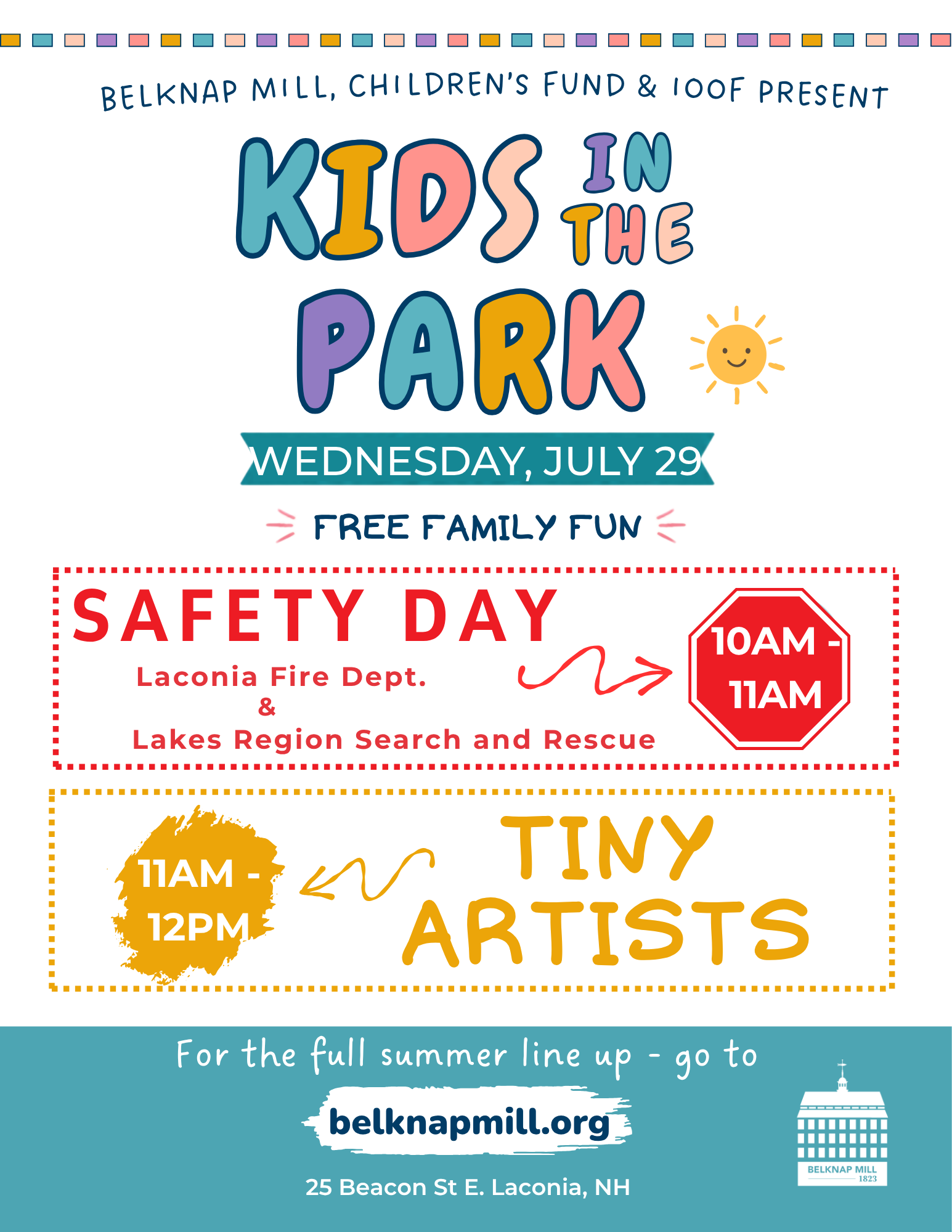 Kids in the Park - Safety Day! 