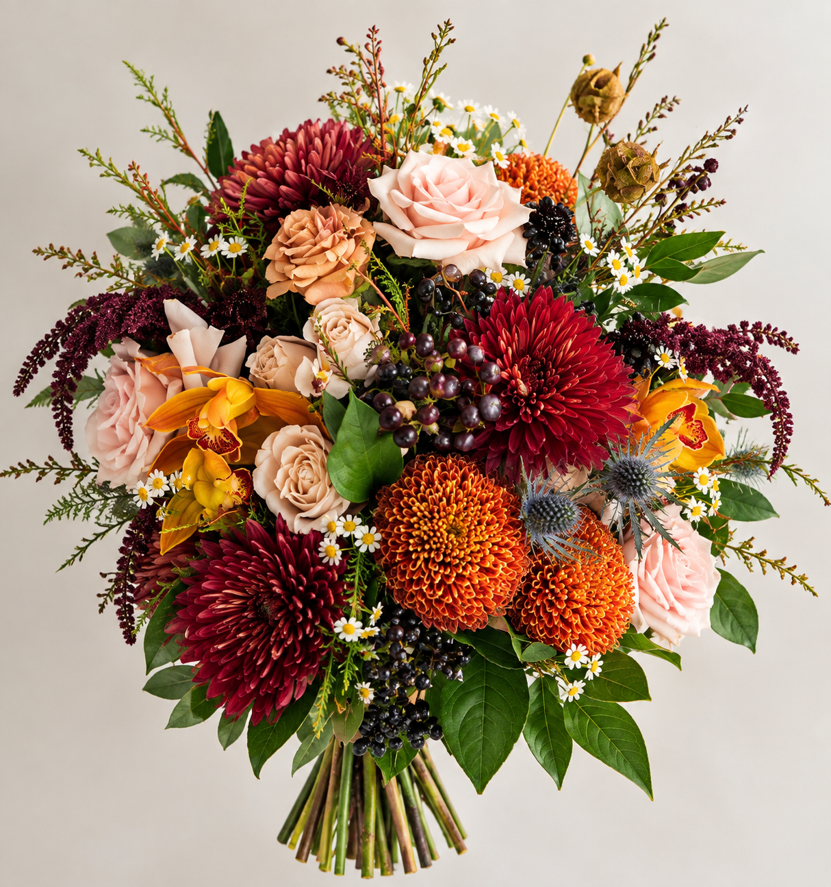 Create a Designer Fall Vase Arrangement