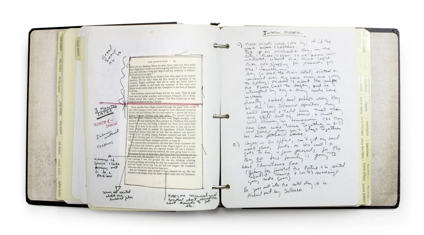 The Godfather Notebook — Regan Arts.