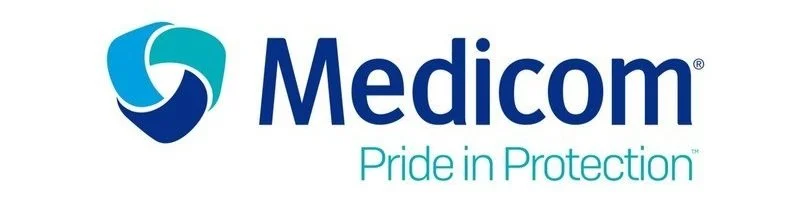 Medicom logo with the slogan 'Pride in Protection'.