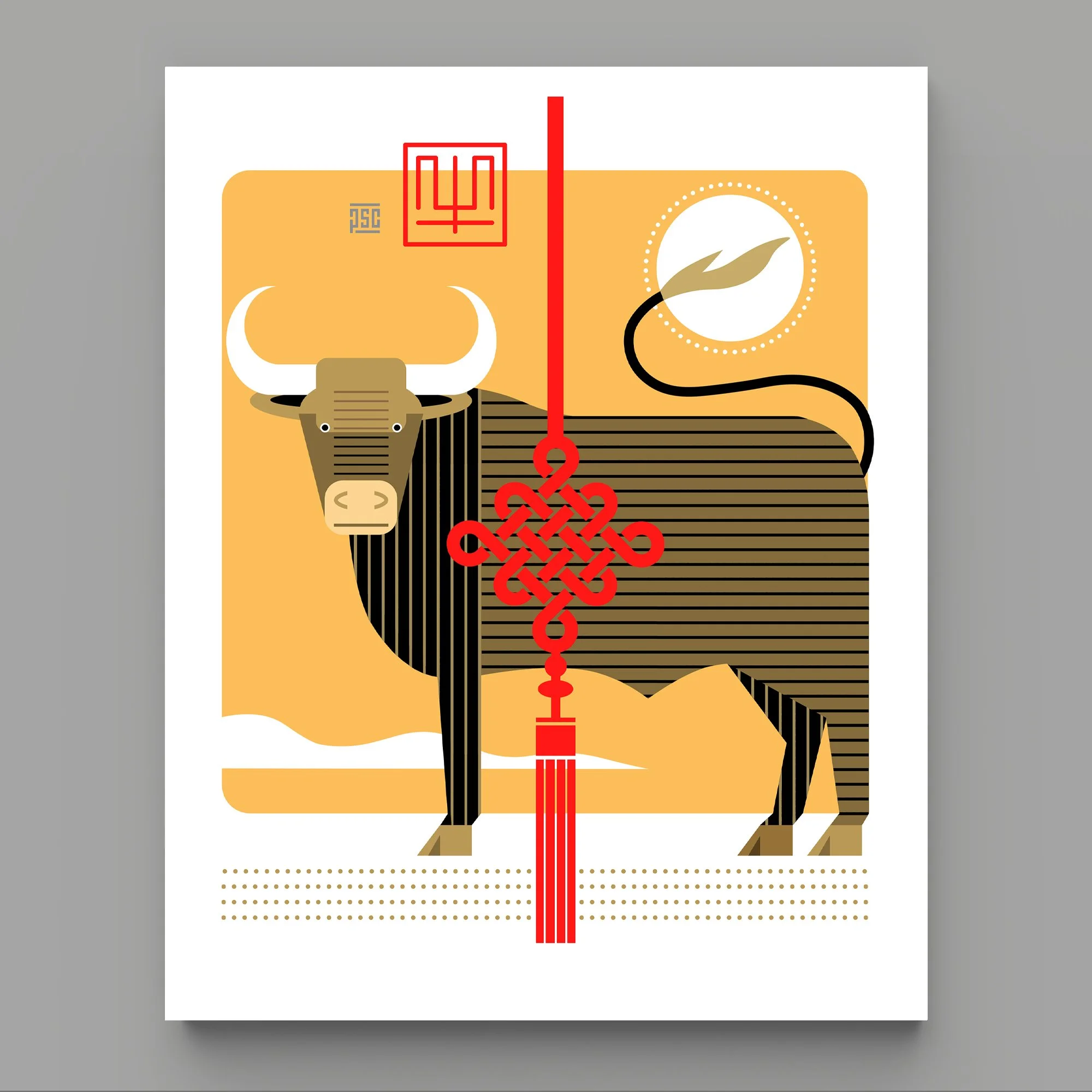 Year of the Ox Art Print