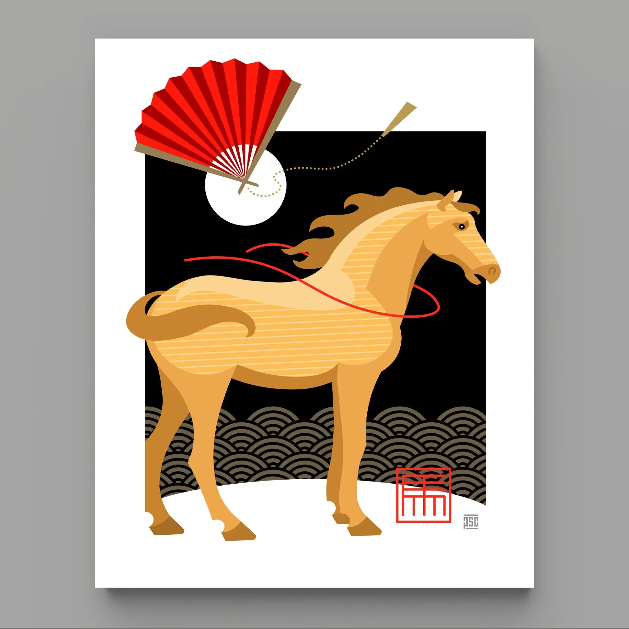 Year of the Horse Art Print