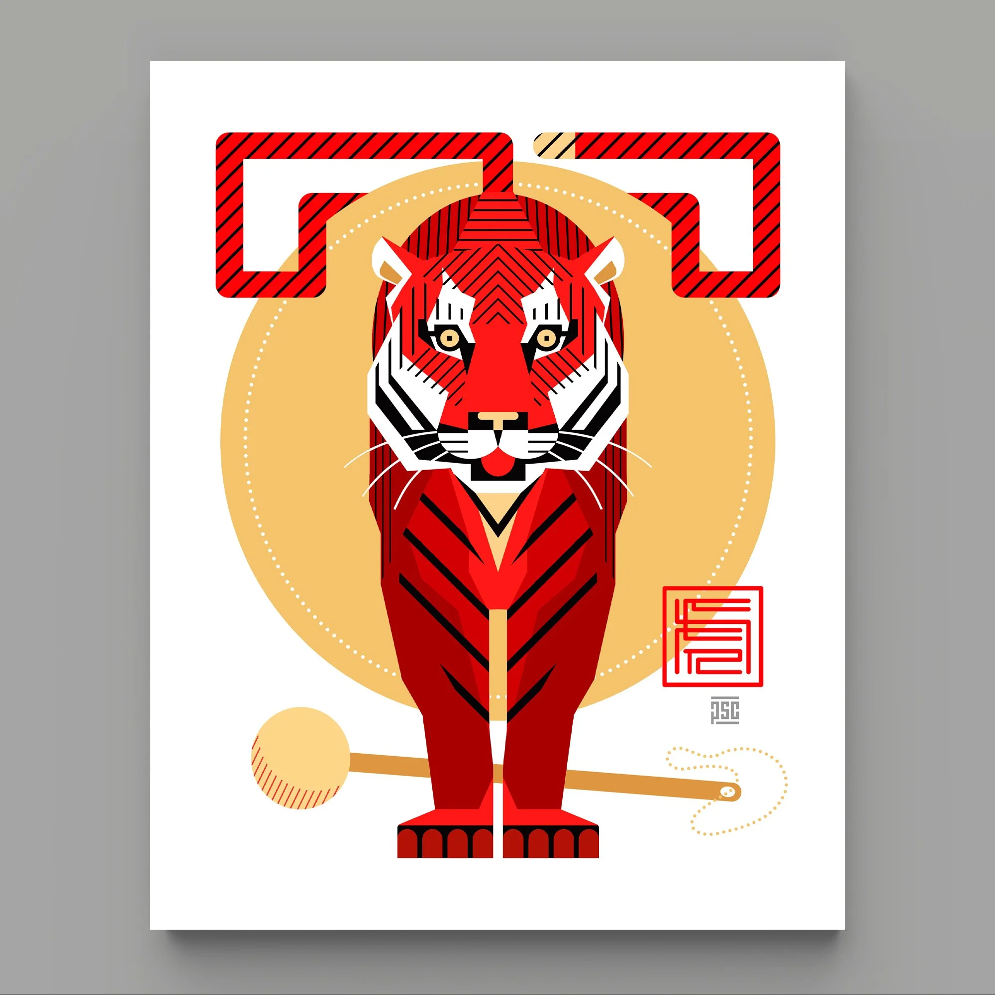 Year of the Tiger Art Print