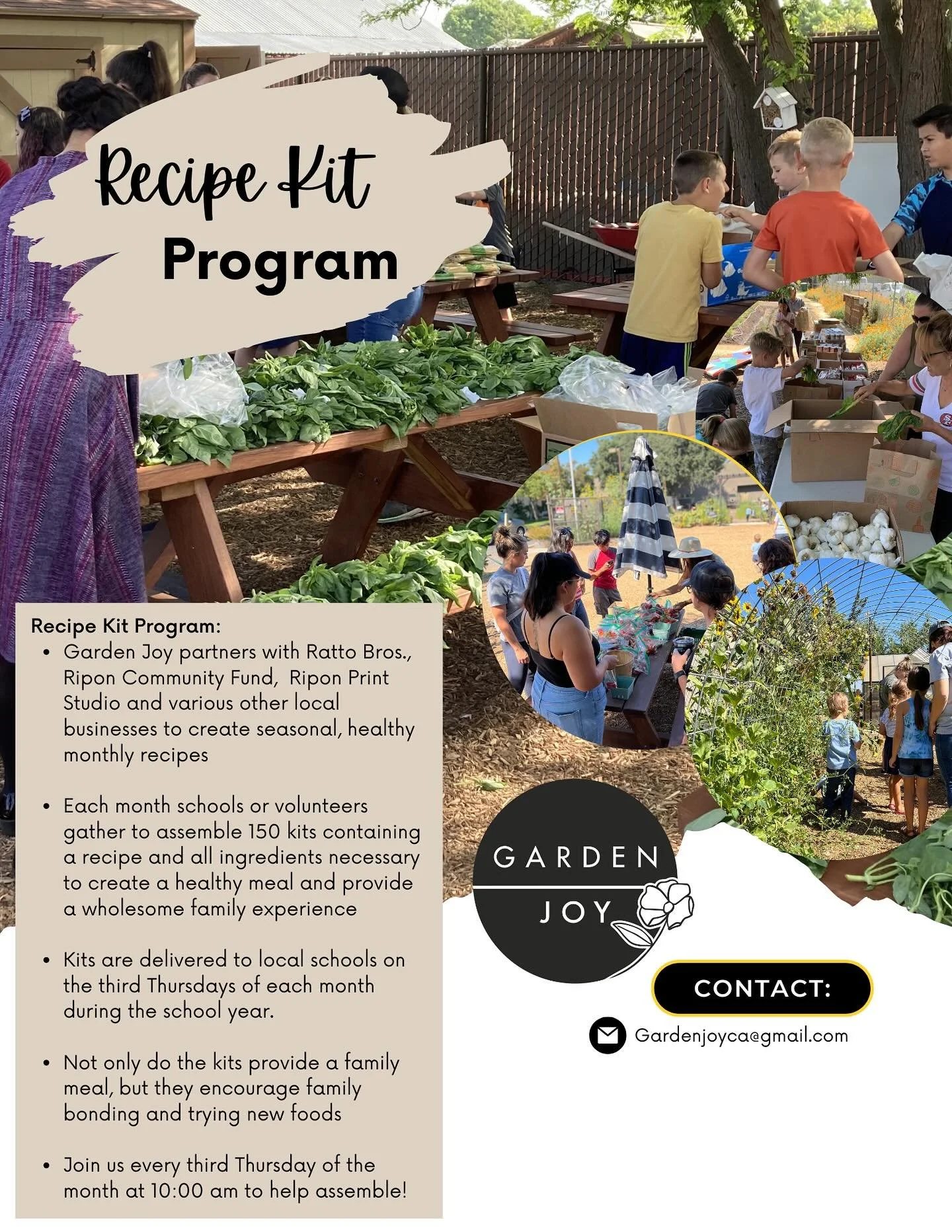 ✨Our  beloved recipe kit program is a team effort that makes a big difference in our community! ✨

We would like to extend our heartfelt thanks to everyone who helped make it possible this year. We are also looking forward to sharing more meals with 