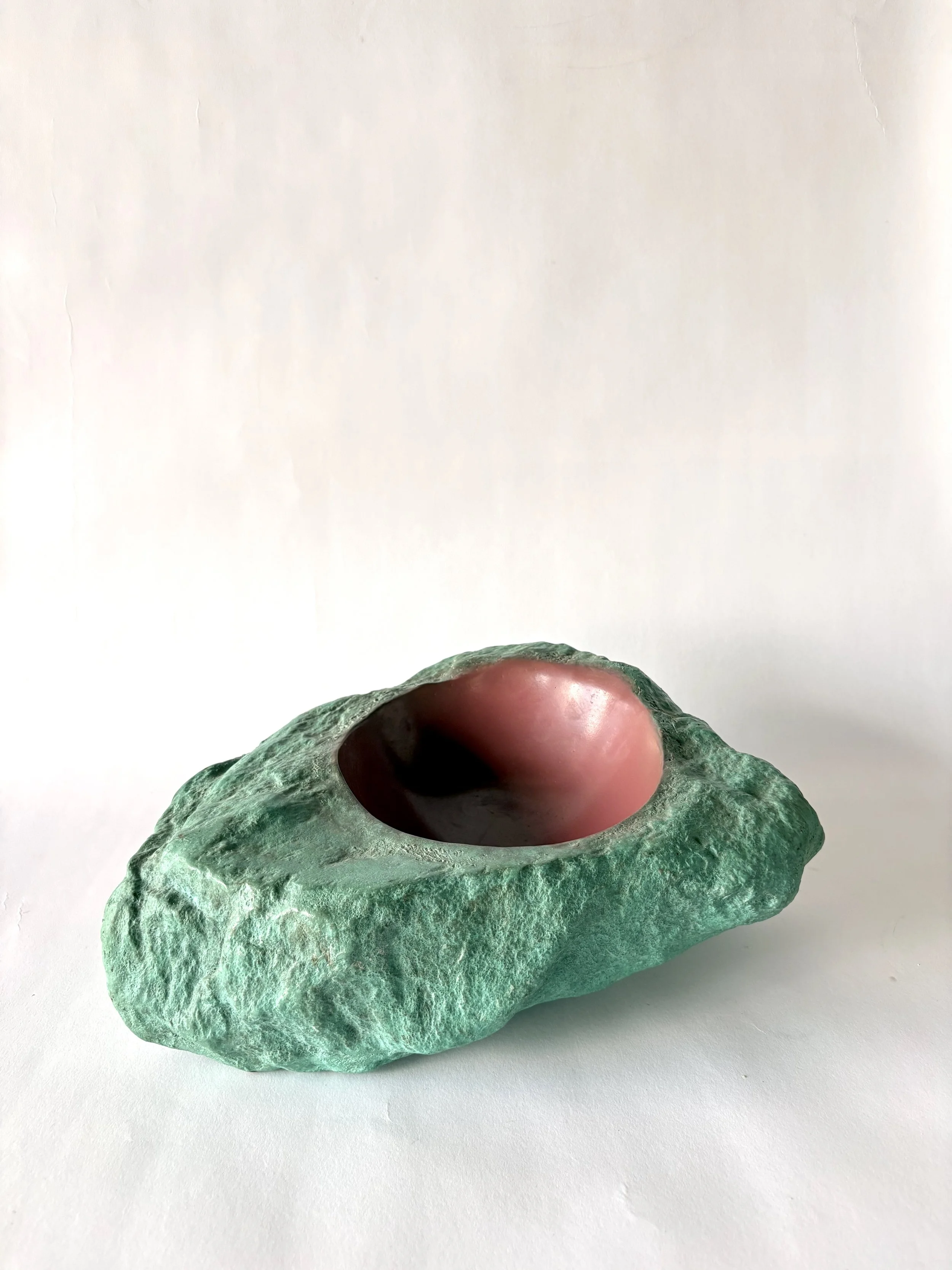 Space Rock 2026  bronze and patina