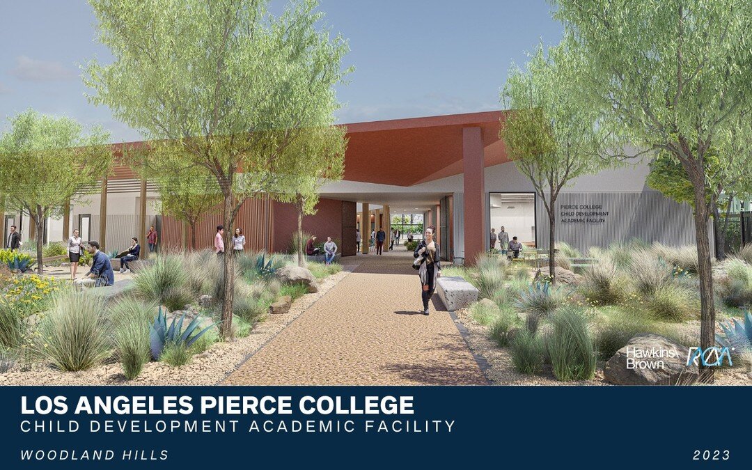 Design-Build project based on criteria set by the Los Angeles Community College district and user groups at Los Angeles Pierce College. RACAIA, design partners at Hawkins Brown, Suffolk Construction and our consultant team developed and presented thi